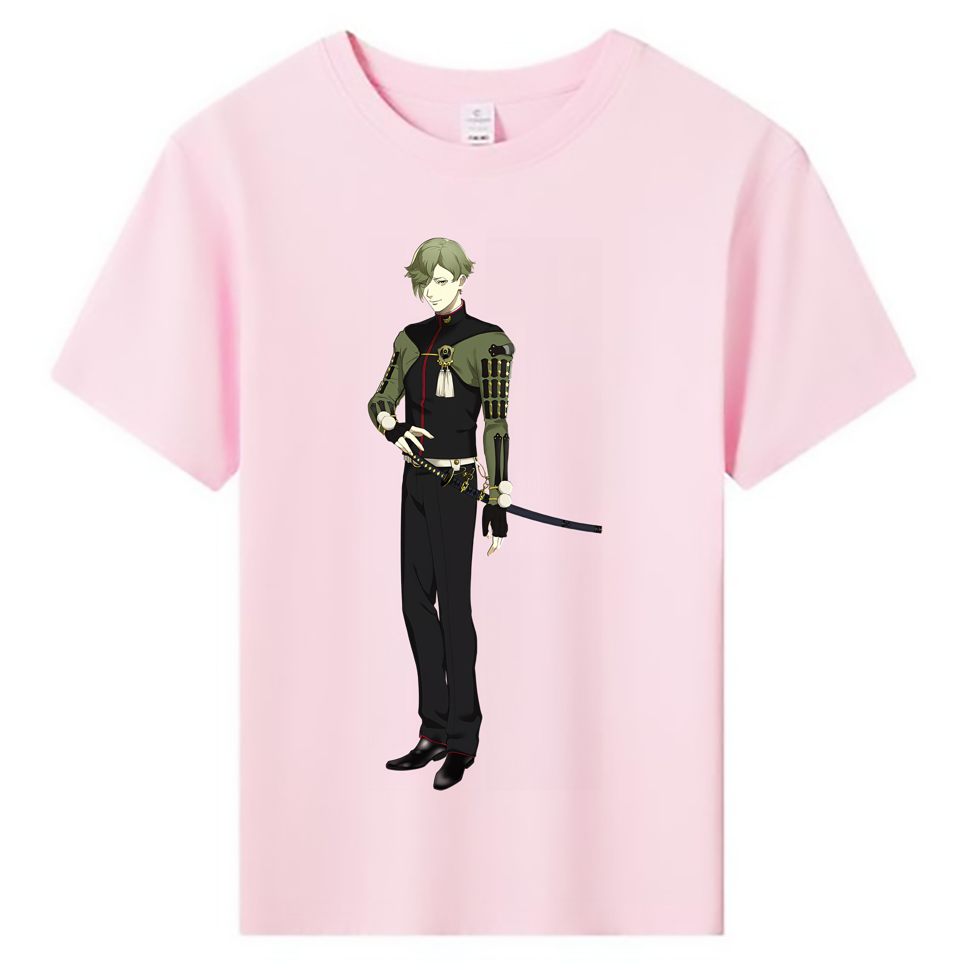 （画像用） 刀剣乱舞 Touken Ranbu 綿100％キッズTシャツ（フロントプリント）
