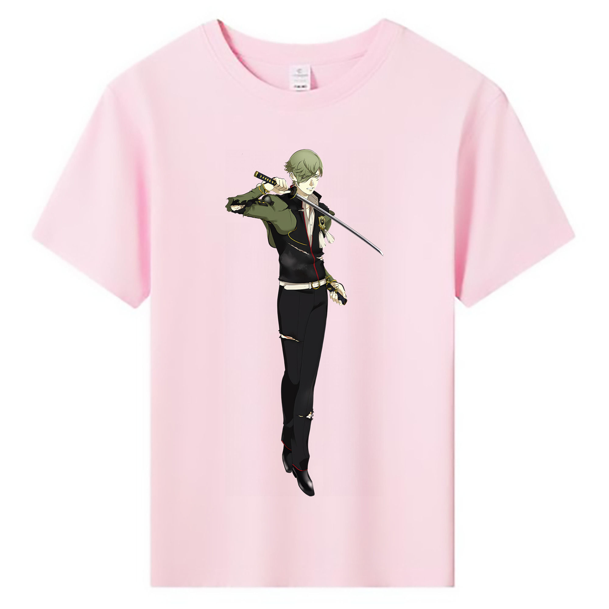 （画像用） 刀剣乱舞 Touken Ranbu 綿100％キッズTシャツ（フロントプリント）