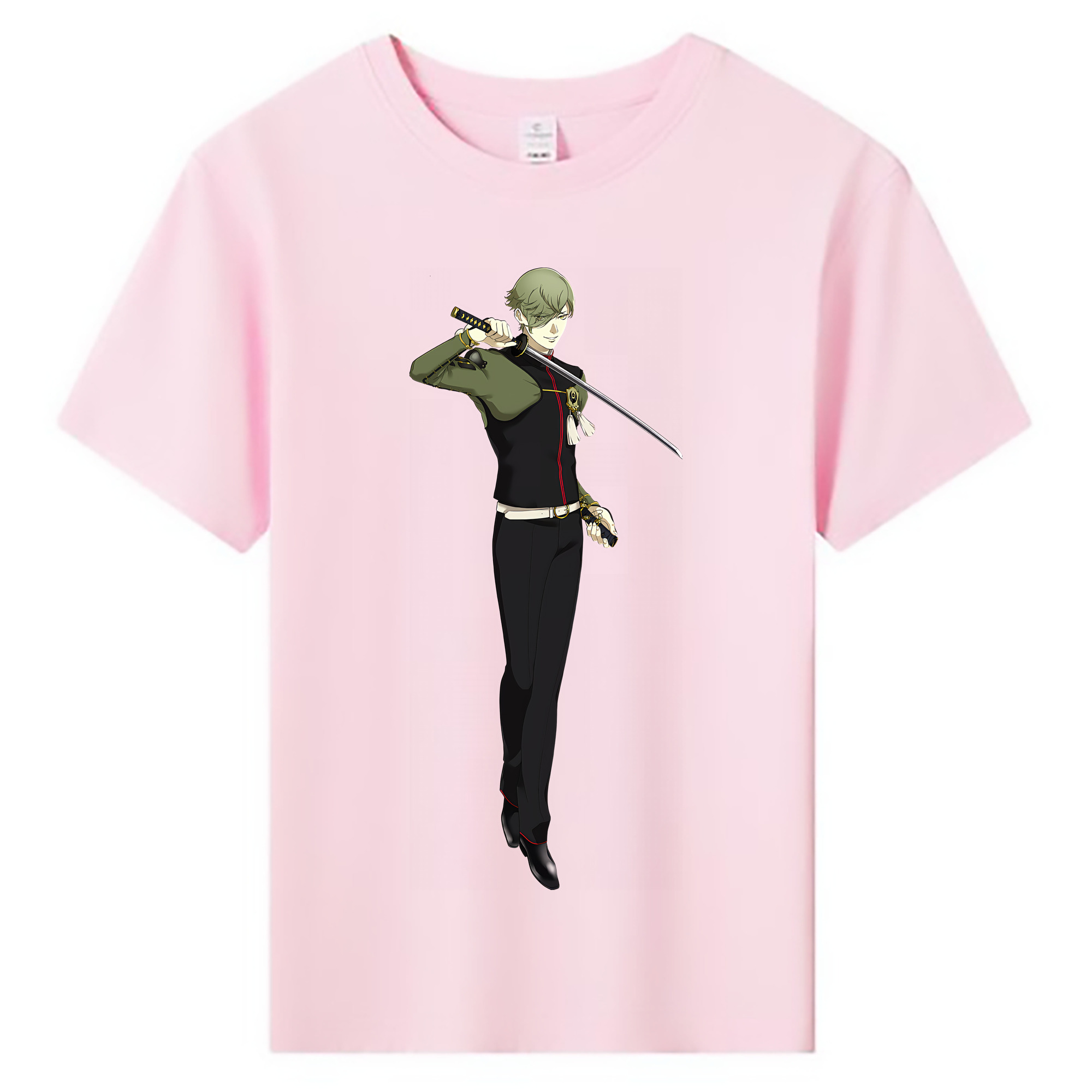 （画像用） 刀剣乱舞 Touken Ranbu 綿100％キッズTシャツ（フロントプリント）