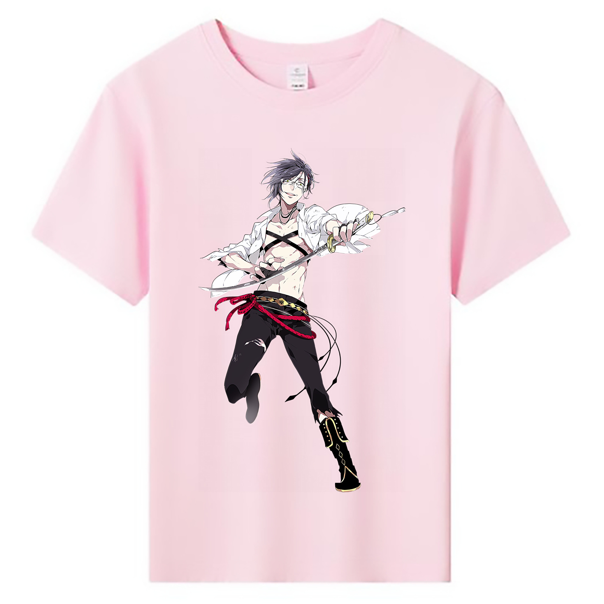 （画像用） 刀剣乱舞 Touken Ranbu 綿100％キッズTシャツ（フロントプリント）