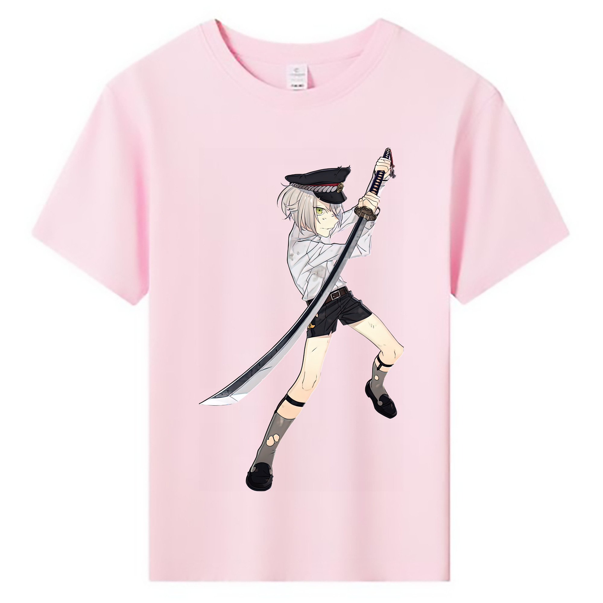 （画像用） 刀剣乱舞 Touken Ranbu 綿100％キッズTシャツ（フロントプリント）