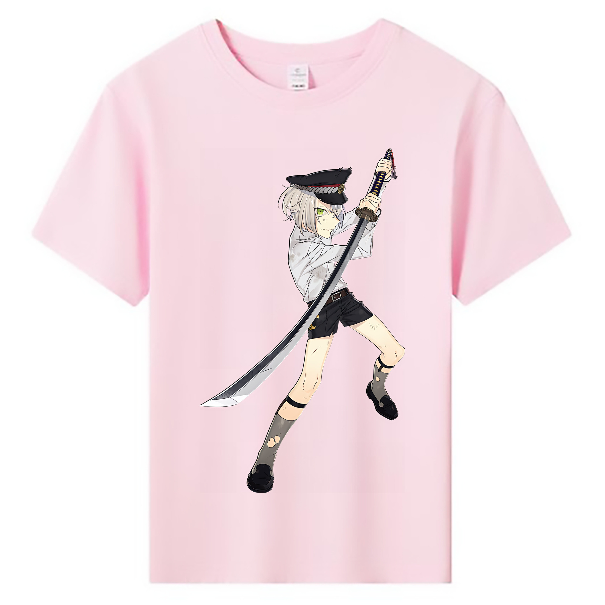 （画像用） 刀剣乱舞 Touken Ranbu 綿100％キッズTシャツ（フロントプリント）