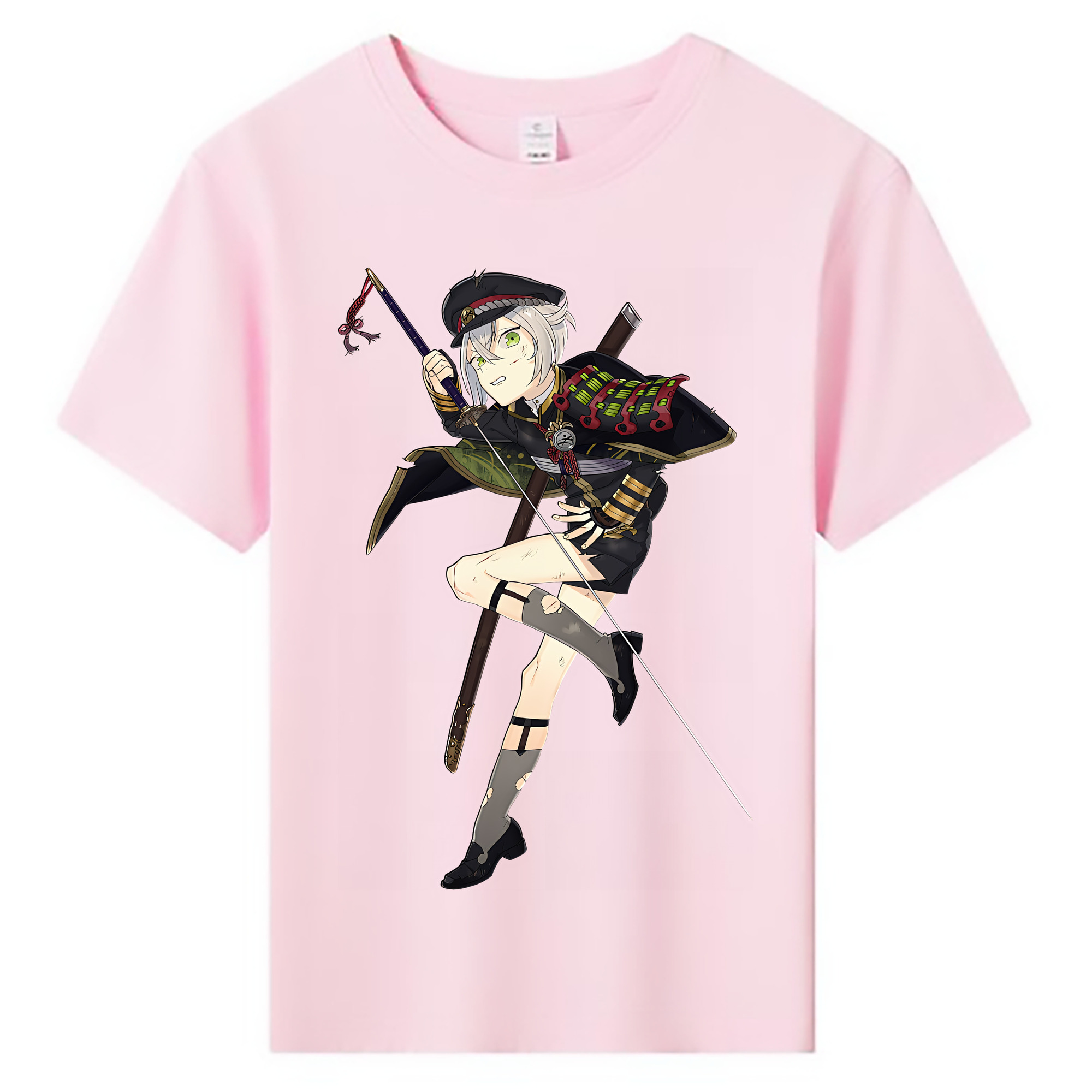 （画像用） 刀剣乱舞 Touken Ranbu 綿100％キッズTシャツ（フロントプリント）