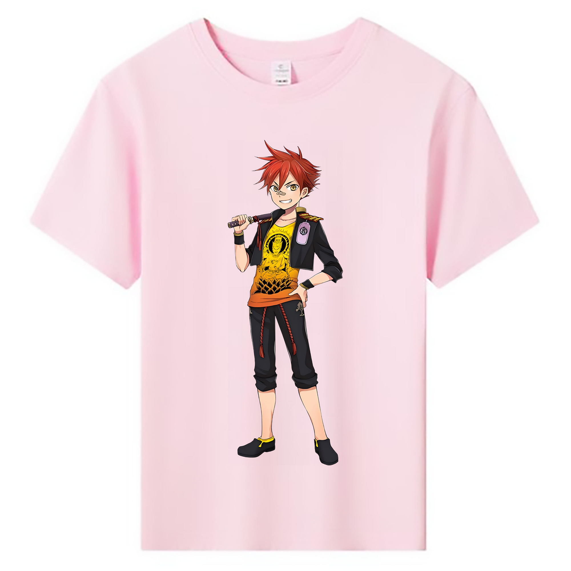 （画像用） 刀剣乱舞 Touken Ranbu 綿100％キッズTシャツ（フロントプリント）