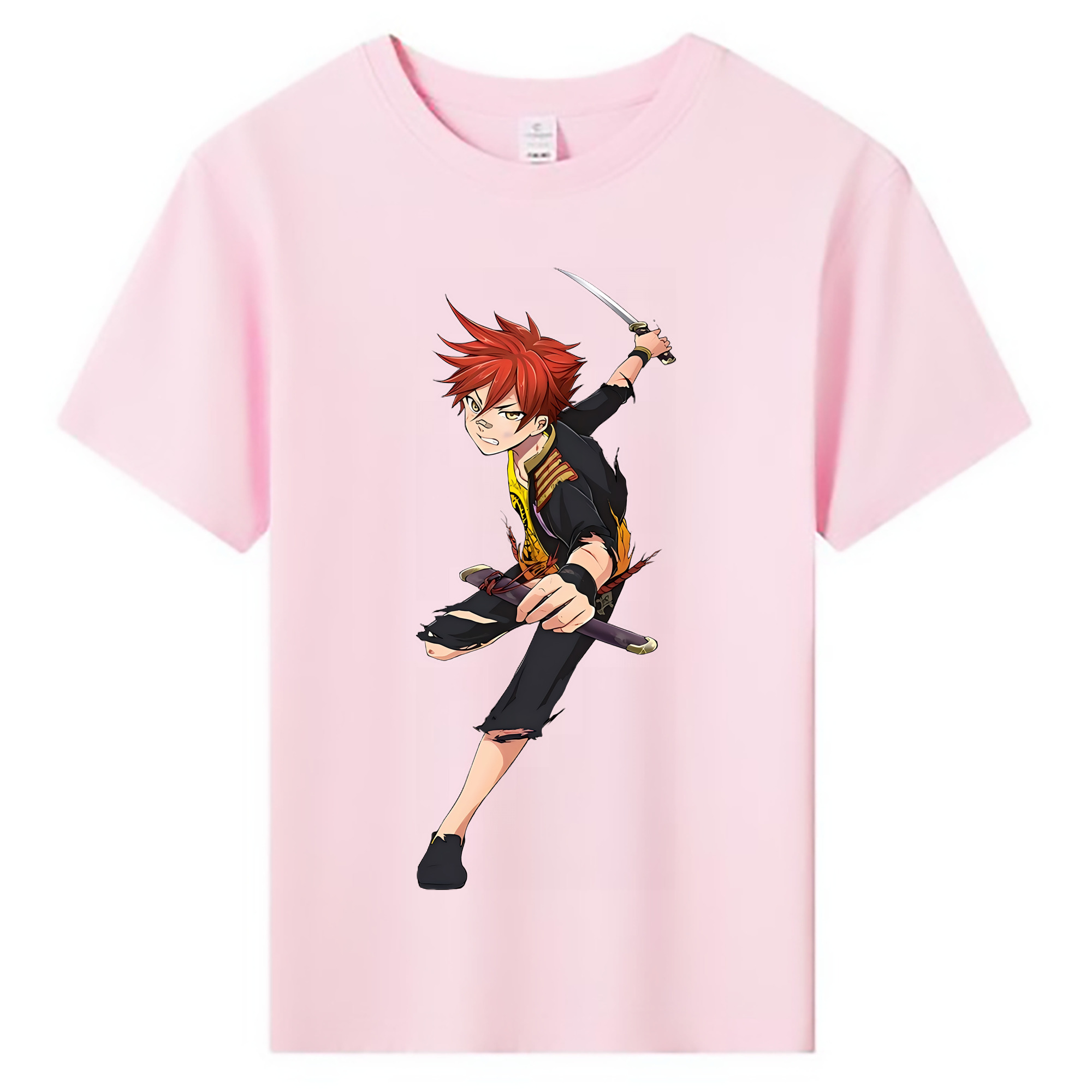 （画像用） 刀剣乱舞 Touken Ranbu 綿100％キッズTシャツ（フロントプリント）