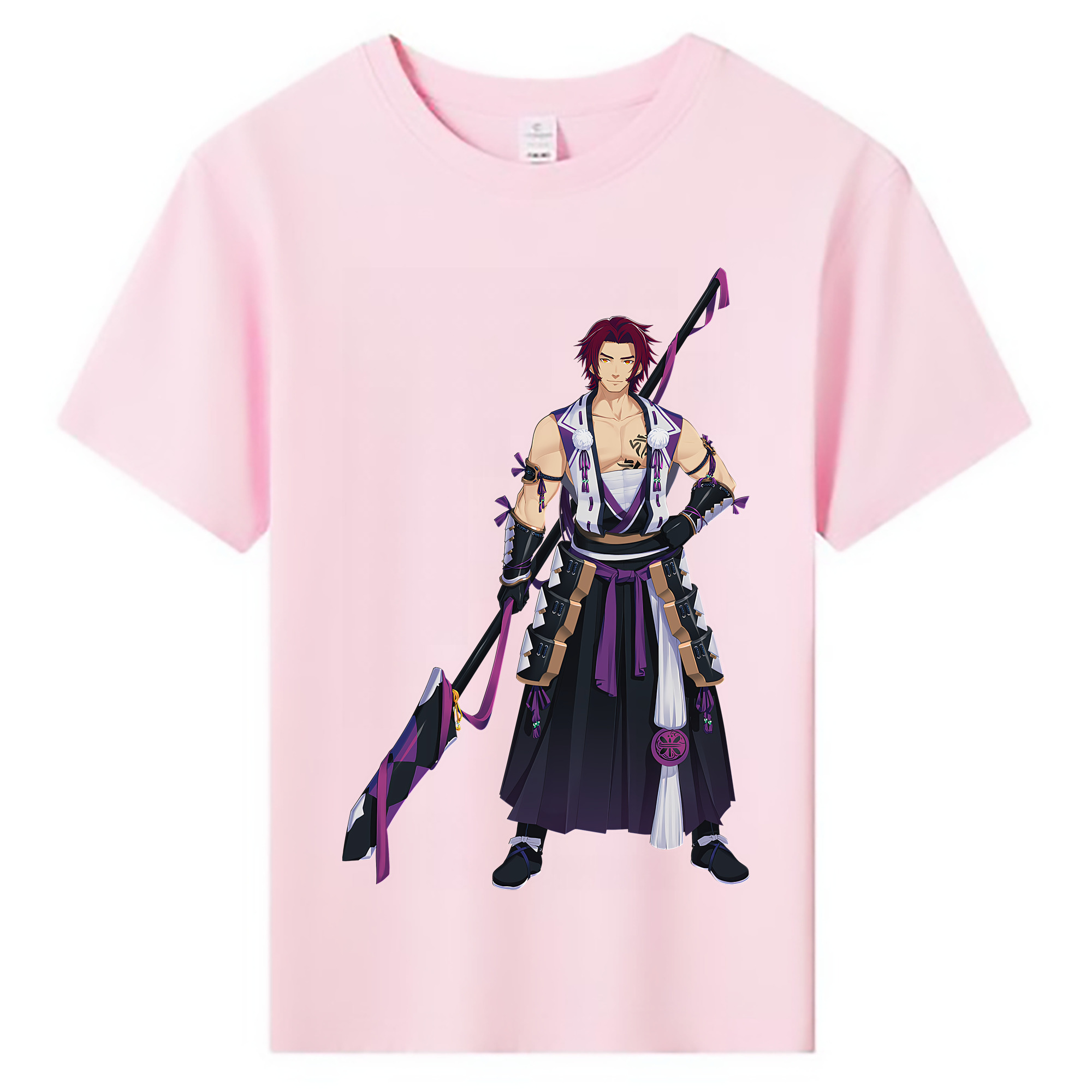 （画像用） 刀剣乱舞 Touken Ranbu 綿100％キッズTシャツ（フロントプリント）