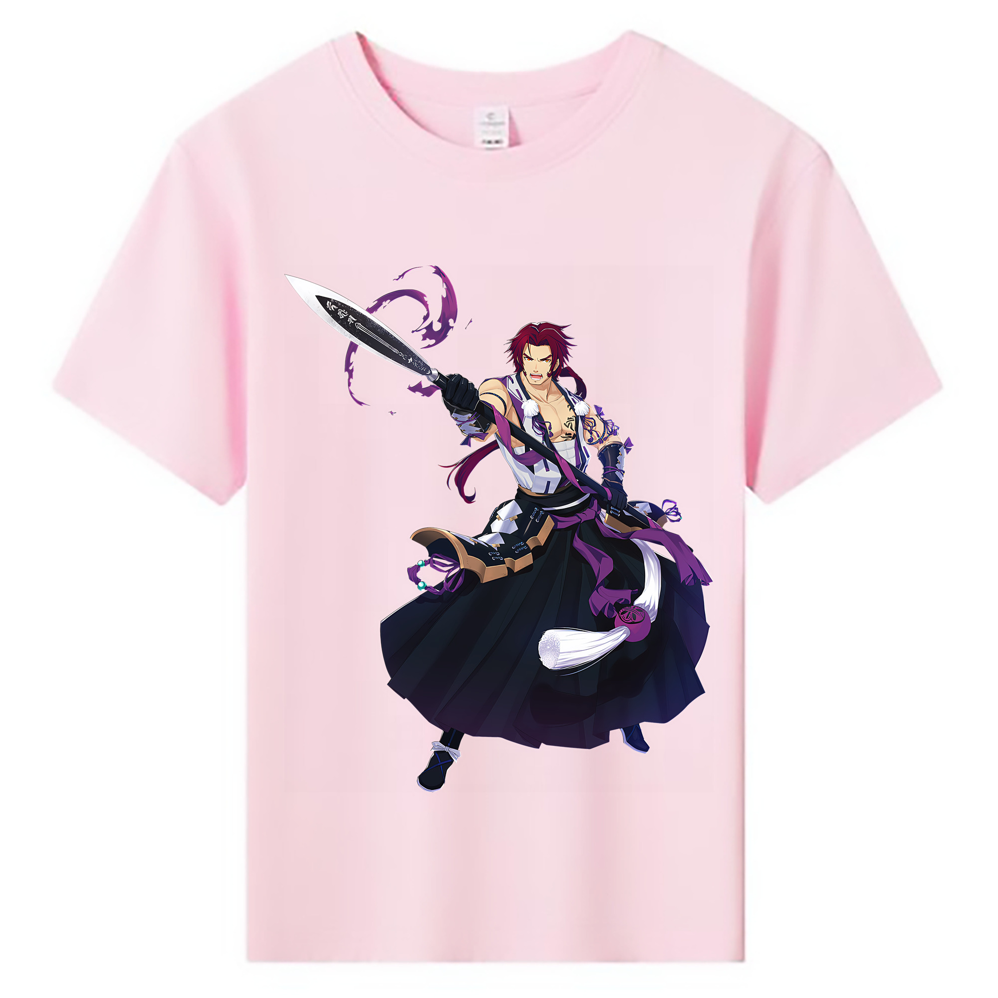 （画像用） 刀剣乱舞 Touken Ranbu 綿100％キッズTシャツ（フロントプリント）