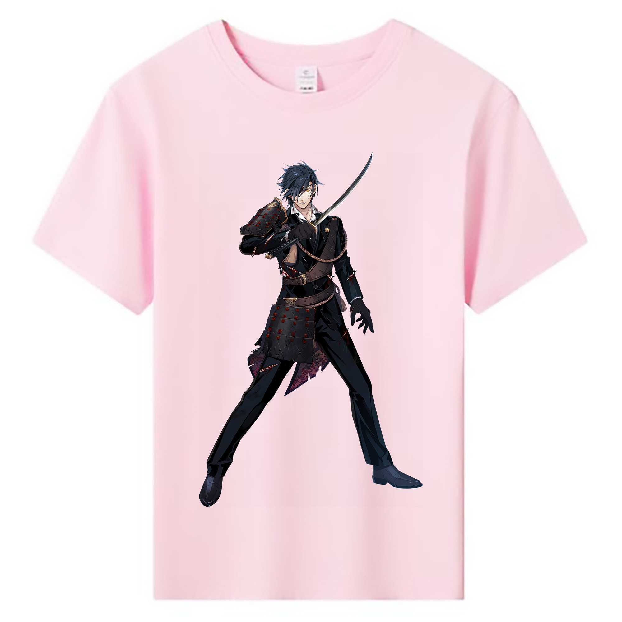 （画像用） 刀剣乱舞 Touken Ranbu 綿100％キッズTシャツ（フロントプリント）