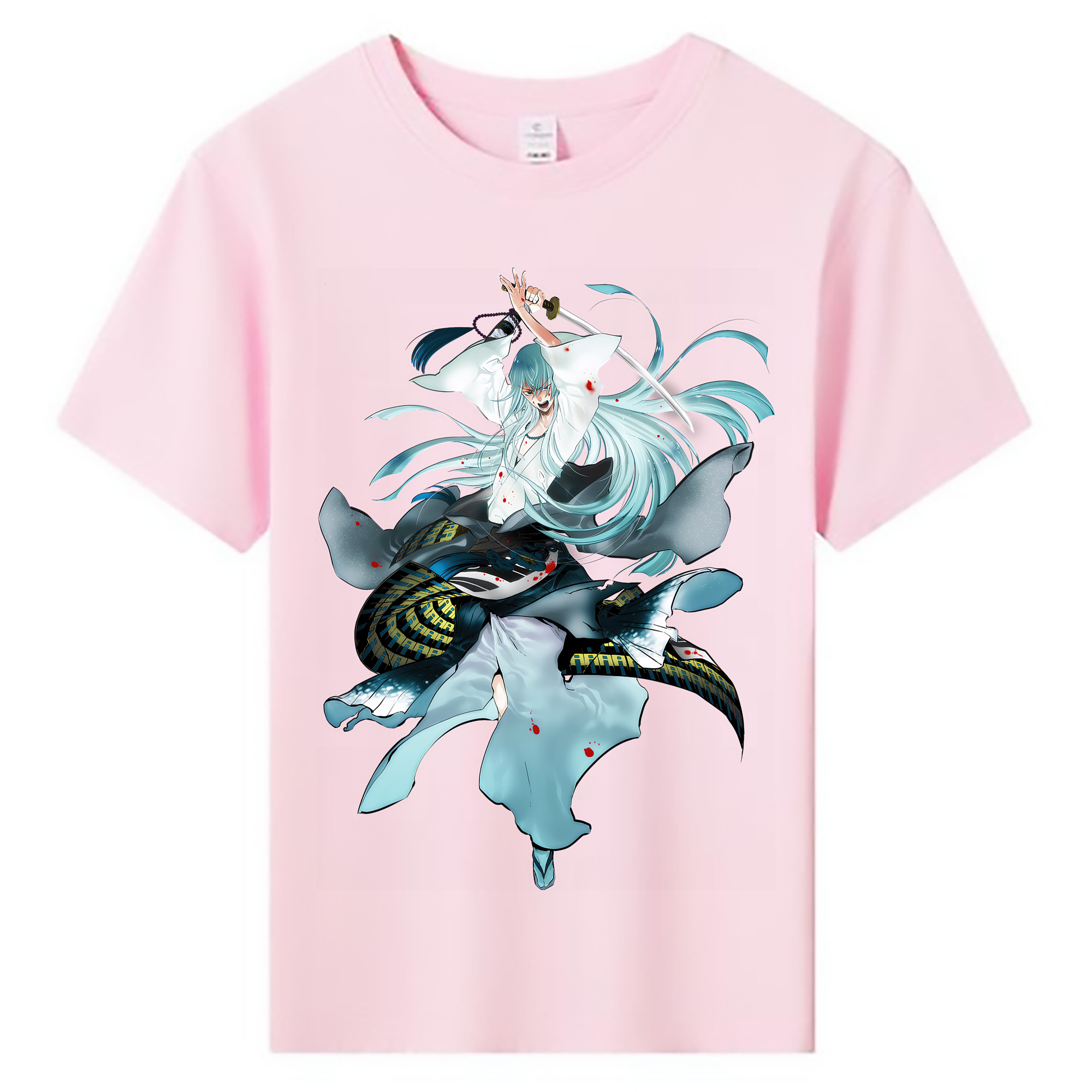 （画像用） 刀剣乱舞 Touken Ranbu 綿100％キッズTシャツ（フロントプリント）