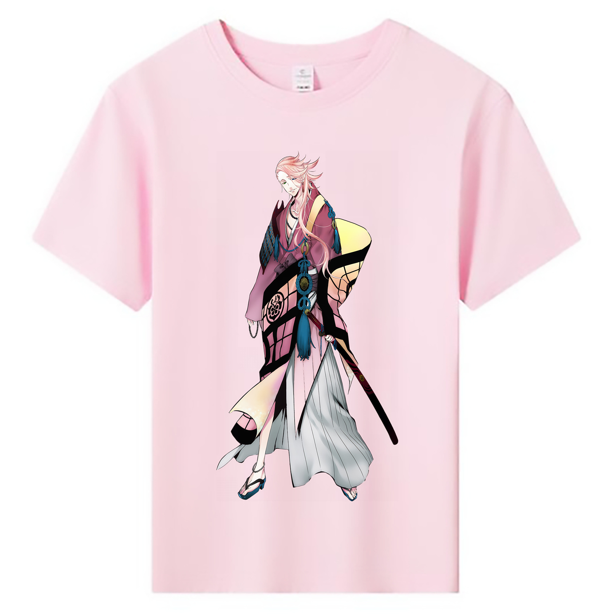 （画像用） 刀剣乱舞 Touken Ranbu 綿100％キッズTシャツ（フロントプリント）