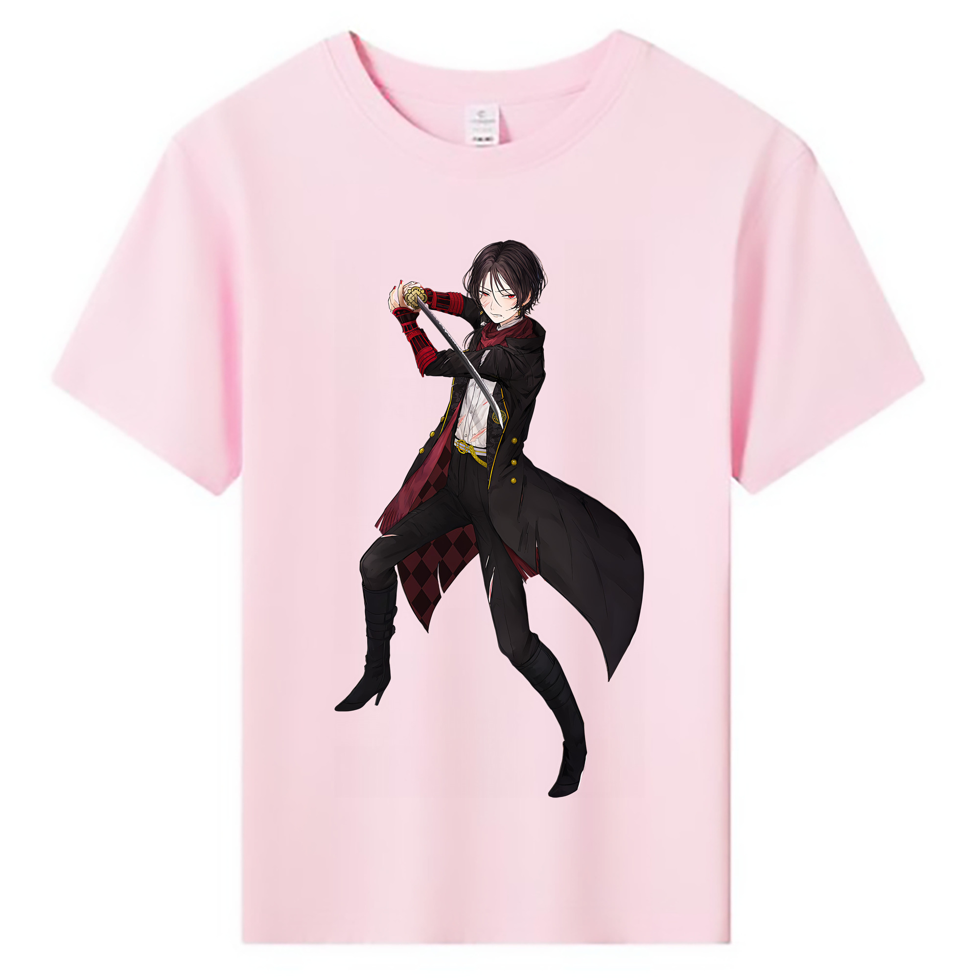（画像用） 刀剣乱舞 Touken Ranbu 綿100％キッズTシャツ（フロントプリント）