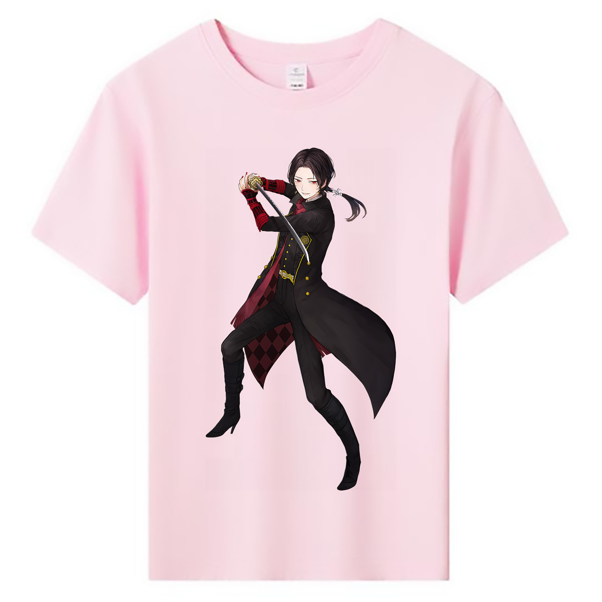 （画像用） 刀剣乱舞 Touken Ranbu 綿100％キッズTシャツ（フロントプリント）