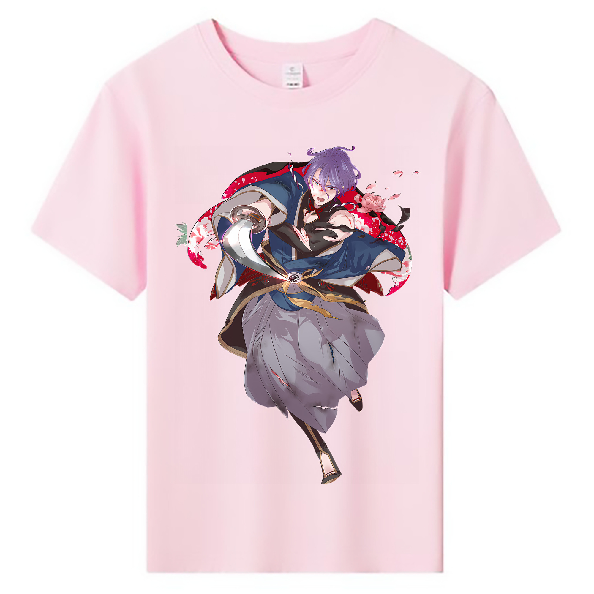 （画像用） 刀剣乱舞 Touken Ranbu 綿100％キッズTシャツ（フロントプリント）
