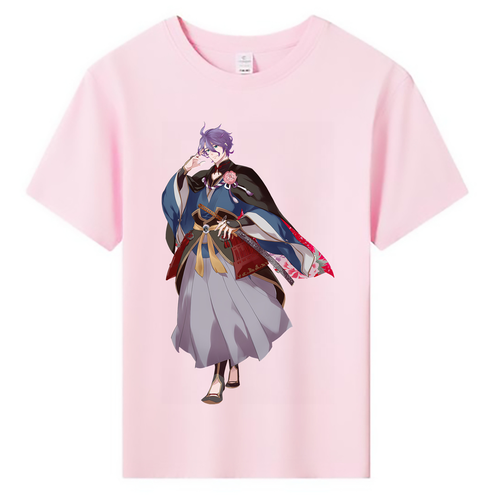 （画像用） 刀剣乱舞 Touken Ranbu 綿100％キッズTシャツ（フロントプリント）