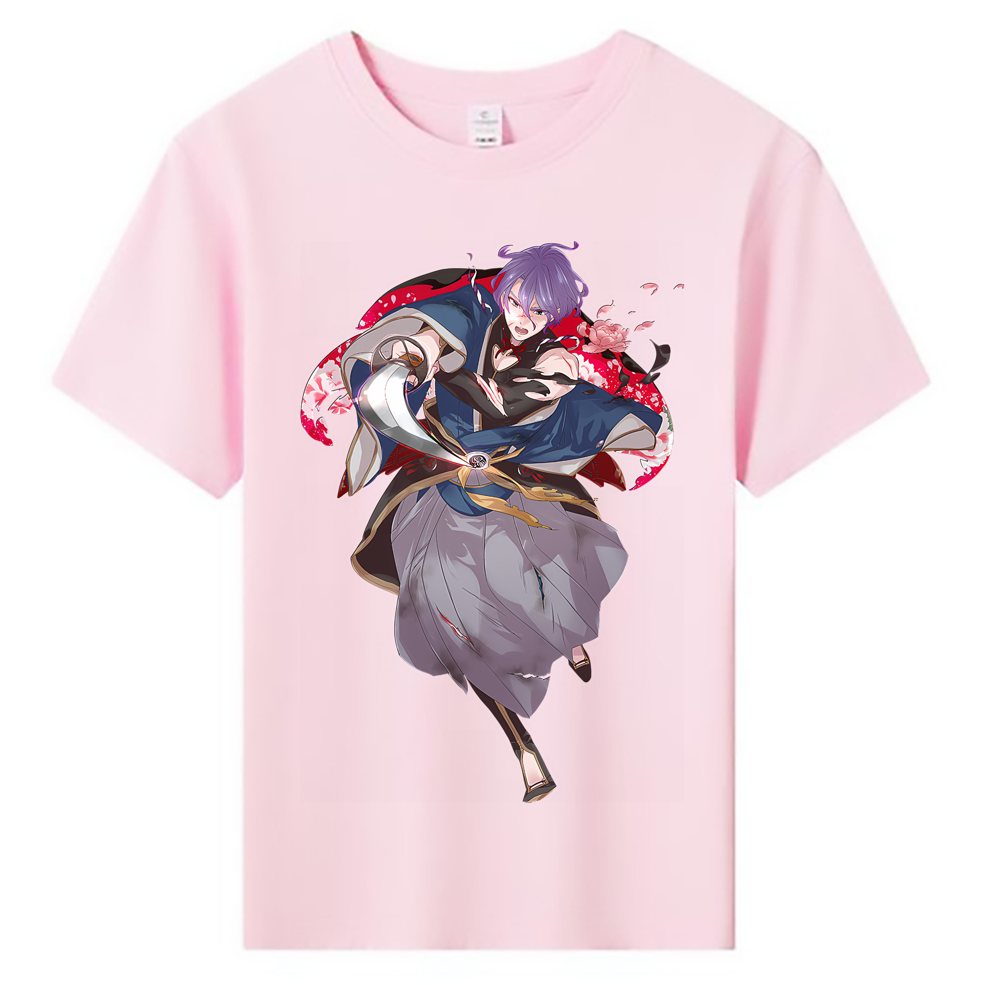 （画像用） 刀剣乱舞 Touken Ranbu 綿100％キッズTシャツ（フロントプリント）