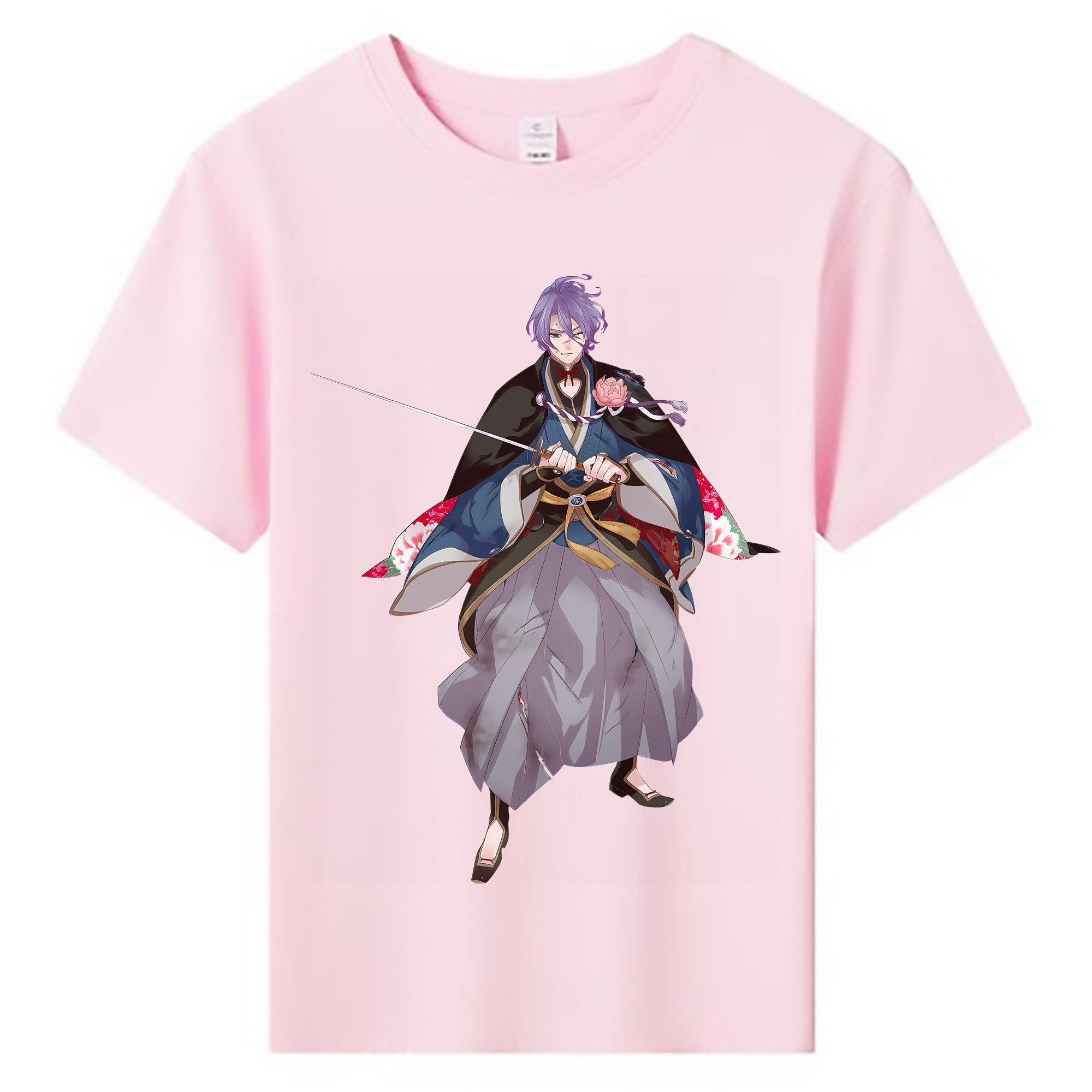 （画像用） 刀剣乱舞 Touken Ranbu 綿100％キッズTシャツ（フロントプリント）
