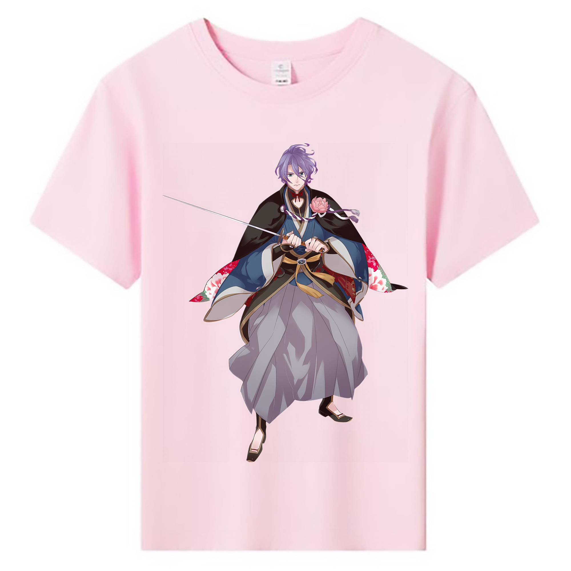 （画像用） 刀剣乱舞 Touken Ranbu 綿100％キッズTシャツ（フロントプリント）