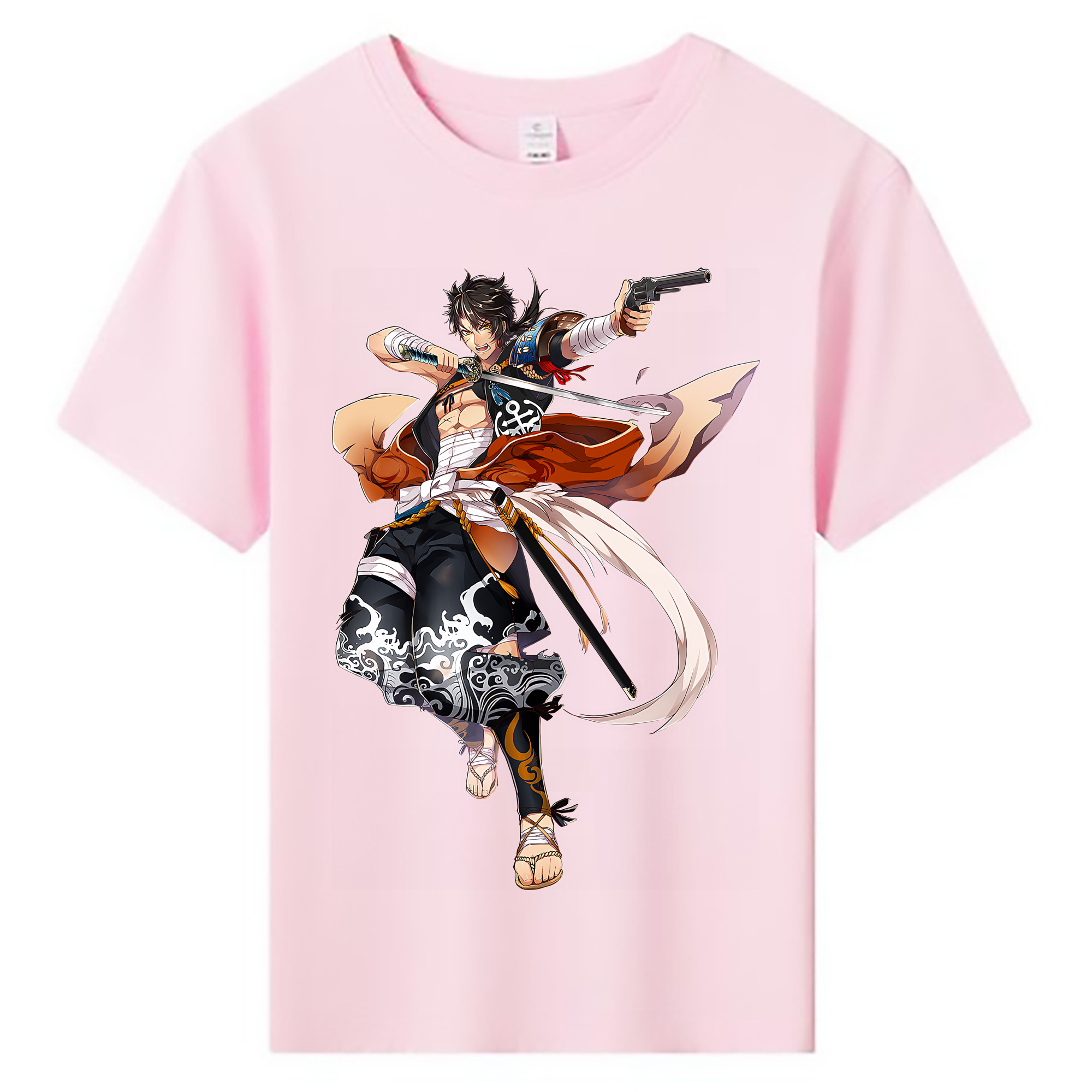 （画像用） 刀剣乱舞 Touken Ranbu 綿100％キッズTシャツ（フロントプリント）