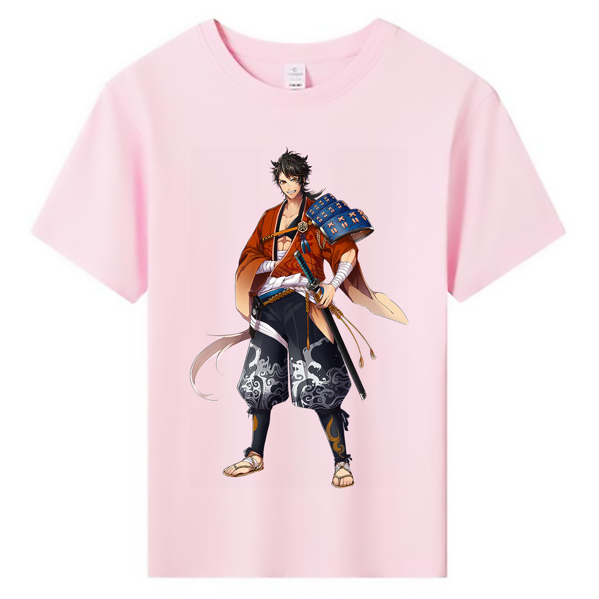 （画像用） 刀剣乱舞 Touken Ranbu 綿100％キッズTシャツ（フロントプリント）