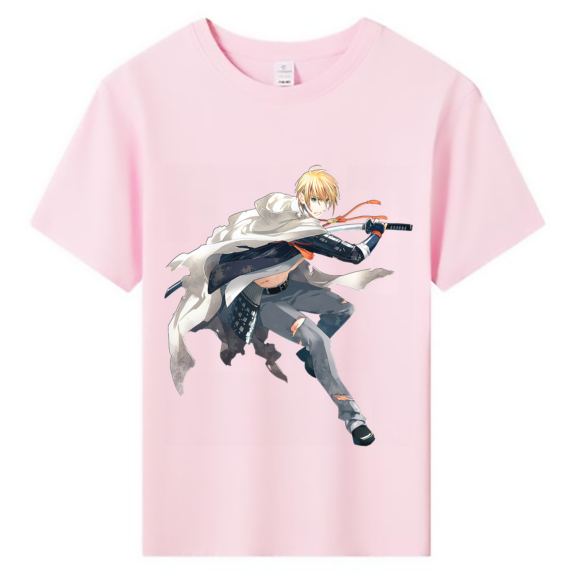 （画像用） 刀剣乱舞 Touken Ranbu 綿100％キッズTシャツ（フロントプリント）