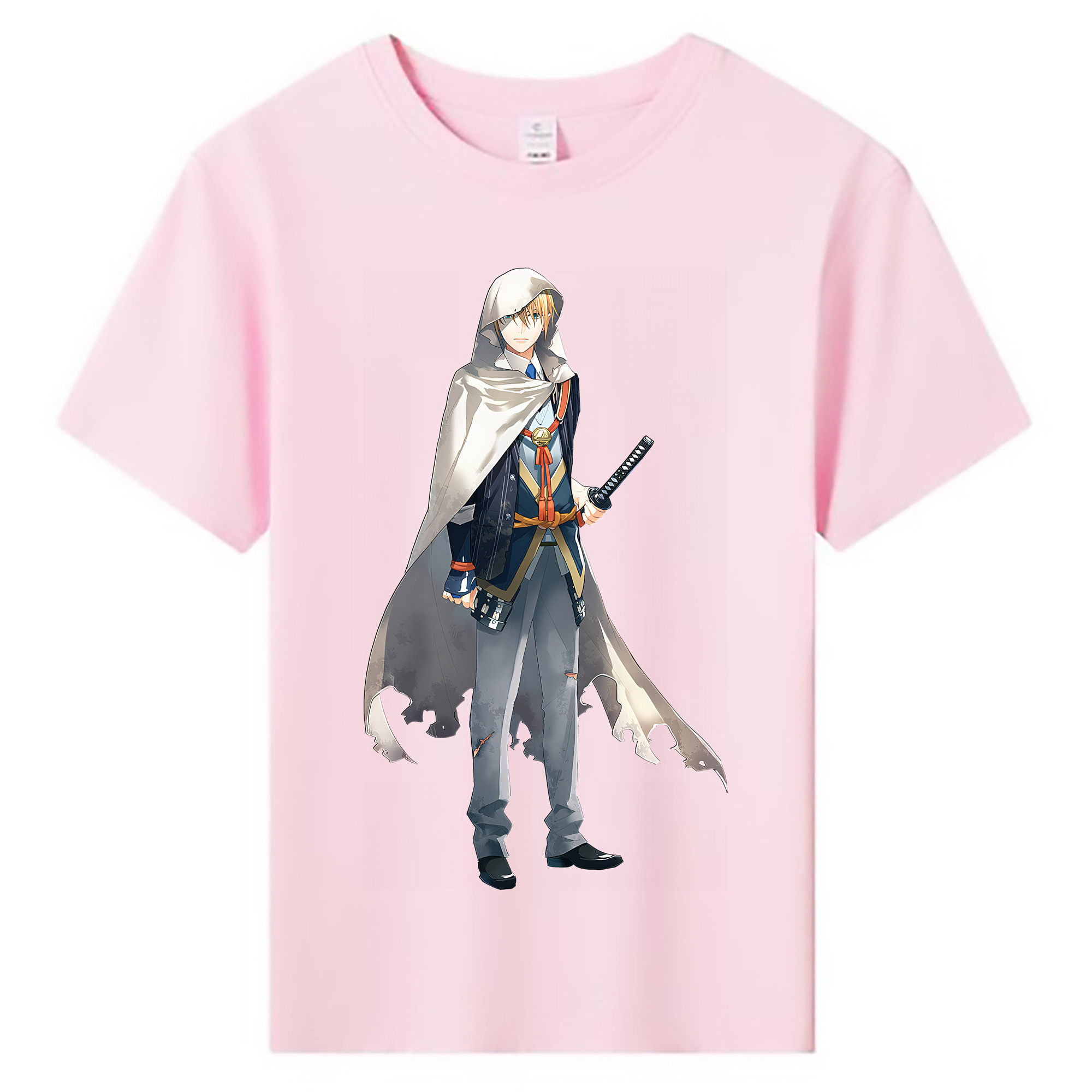 （画像用） 刀剣乱舞 Touken Ranbu 綿100％キッズTシャツ（フロントプリント）