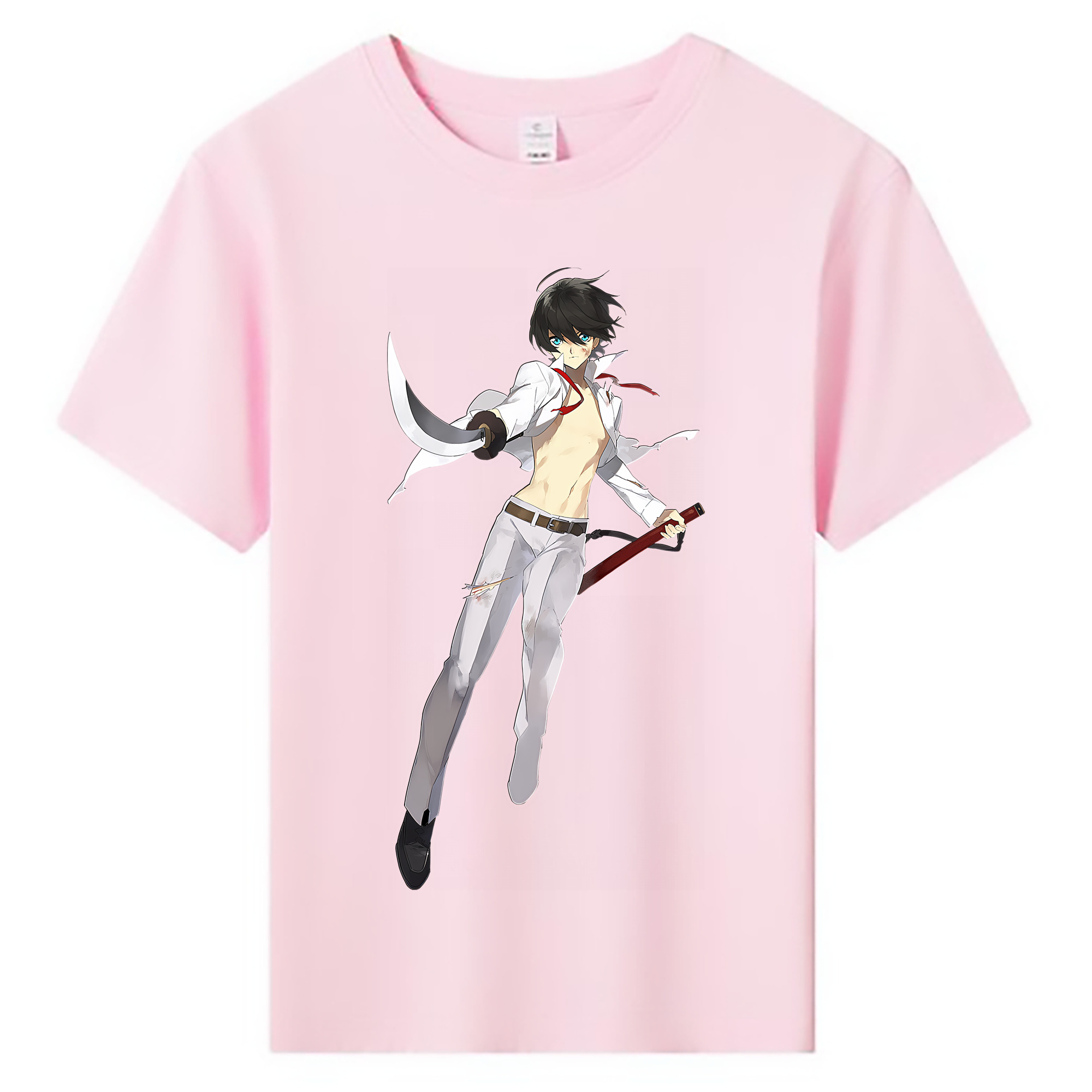 （画像用） 刀剣乱舞 Touken Ranbu 綿100％キッズTシャツ（フロントプリント）