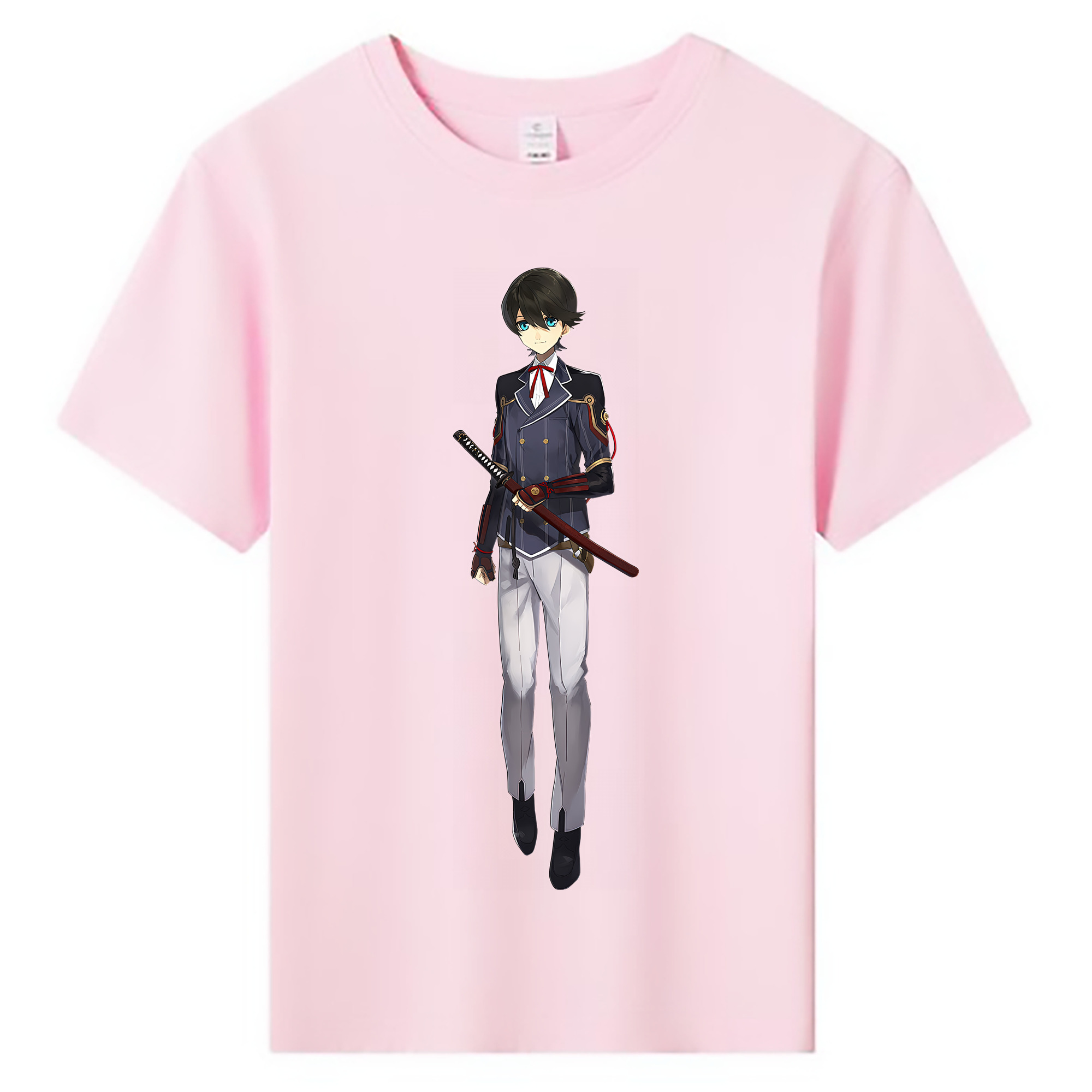 （画像用） 刀剣乱舞 Touken Ranbu 綿100％キッズTシャツ（フロントプリント）