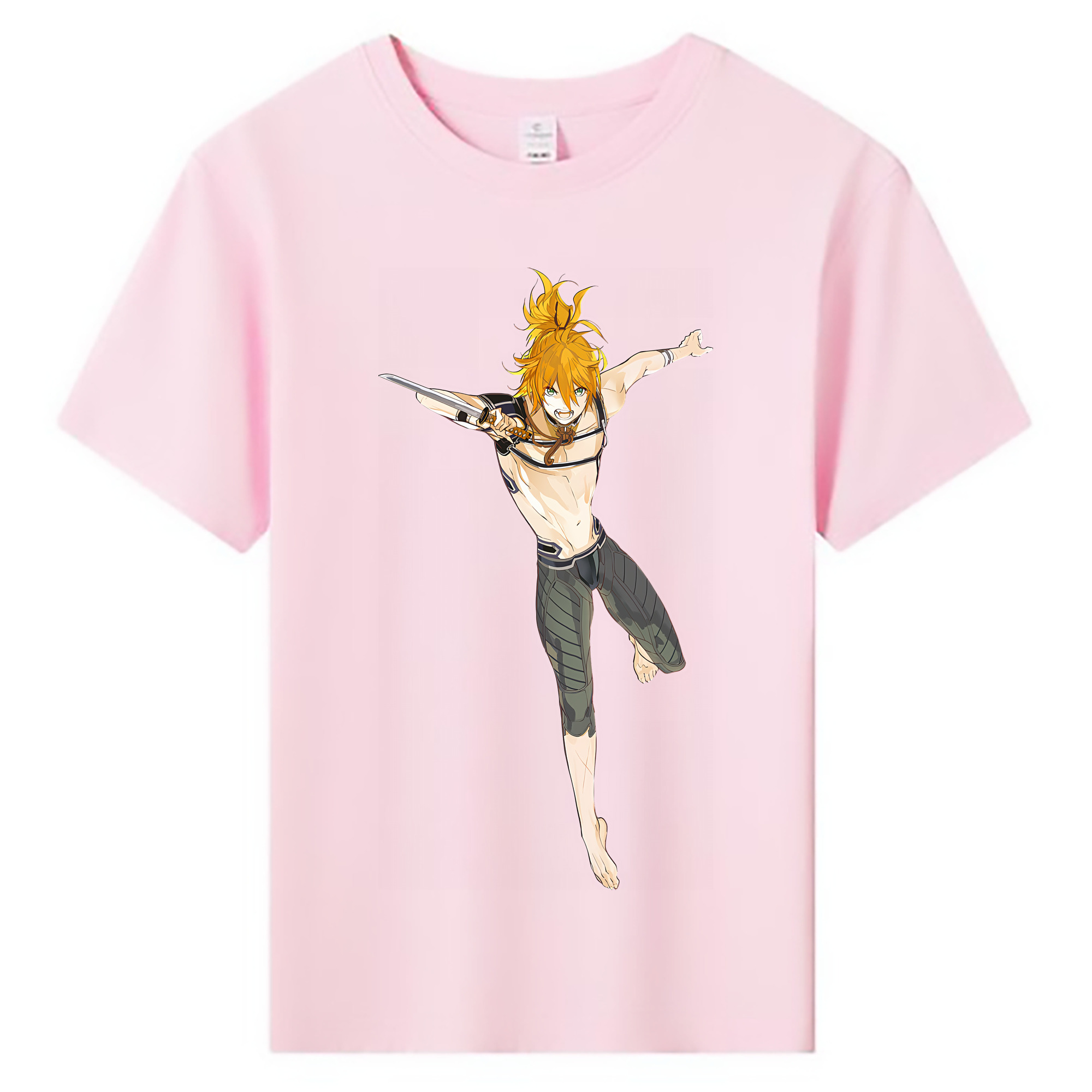 （画像用） 刀剣乱舞 Touken Ranbu 綿100％キッズTシャツ（フロントプリント）