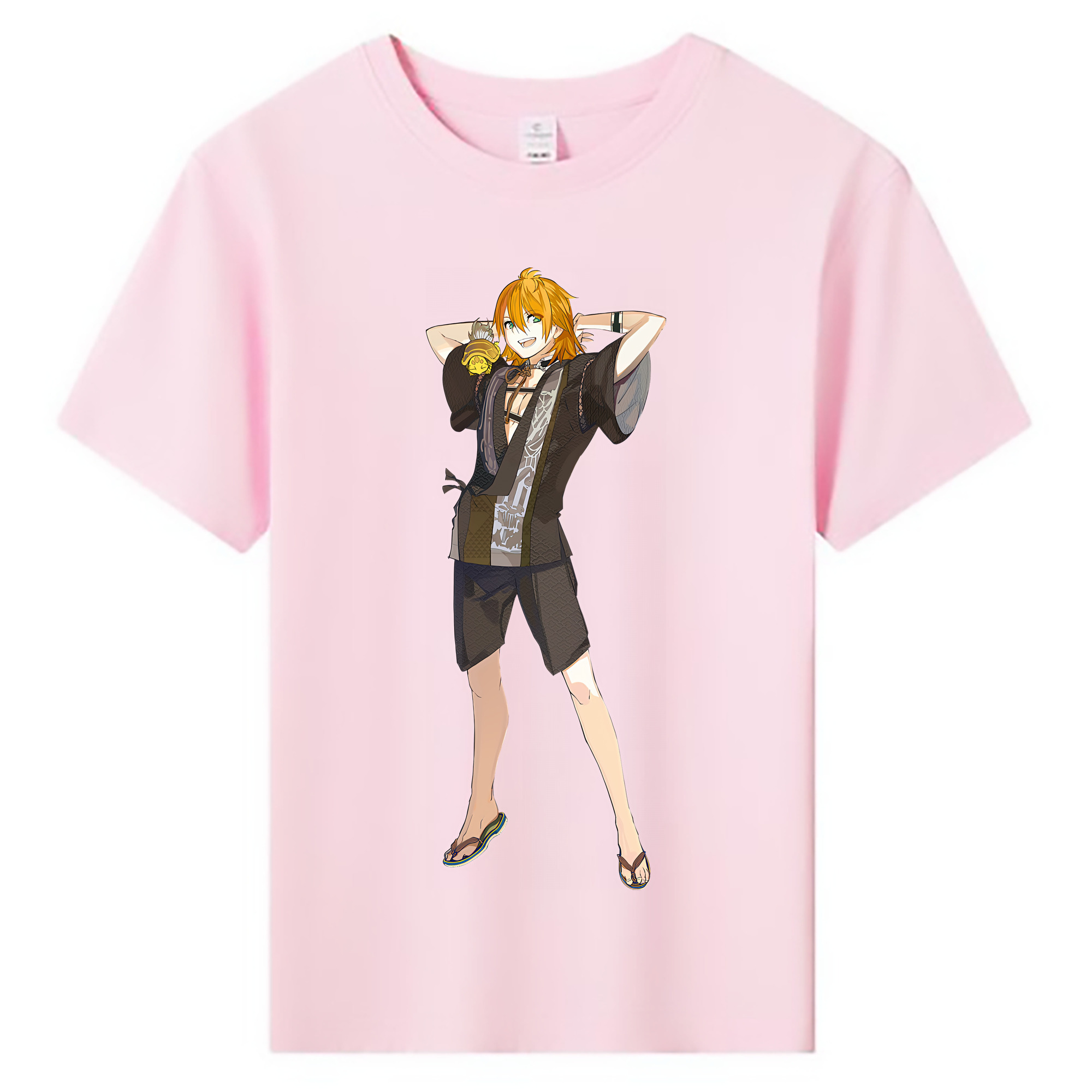 （画像用） 刀剣乱舞 Touken Ranbu 綿100％キッズTシャツ（フロントプリント）