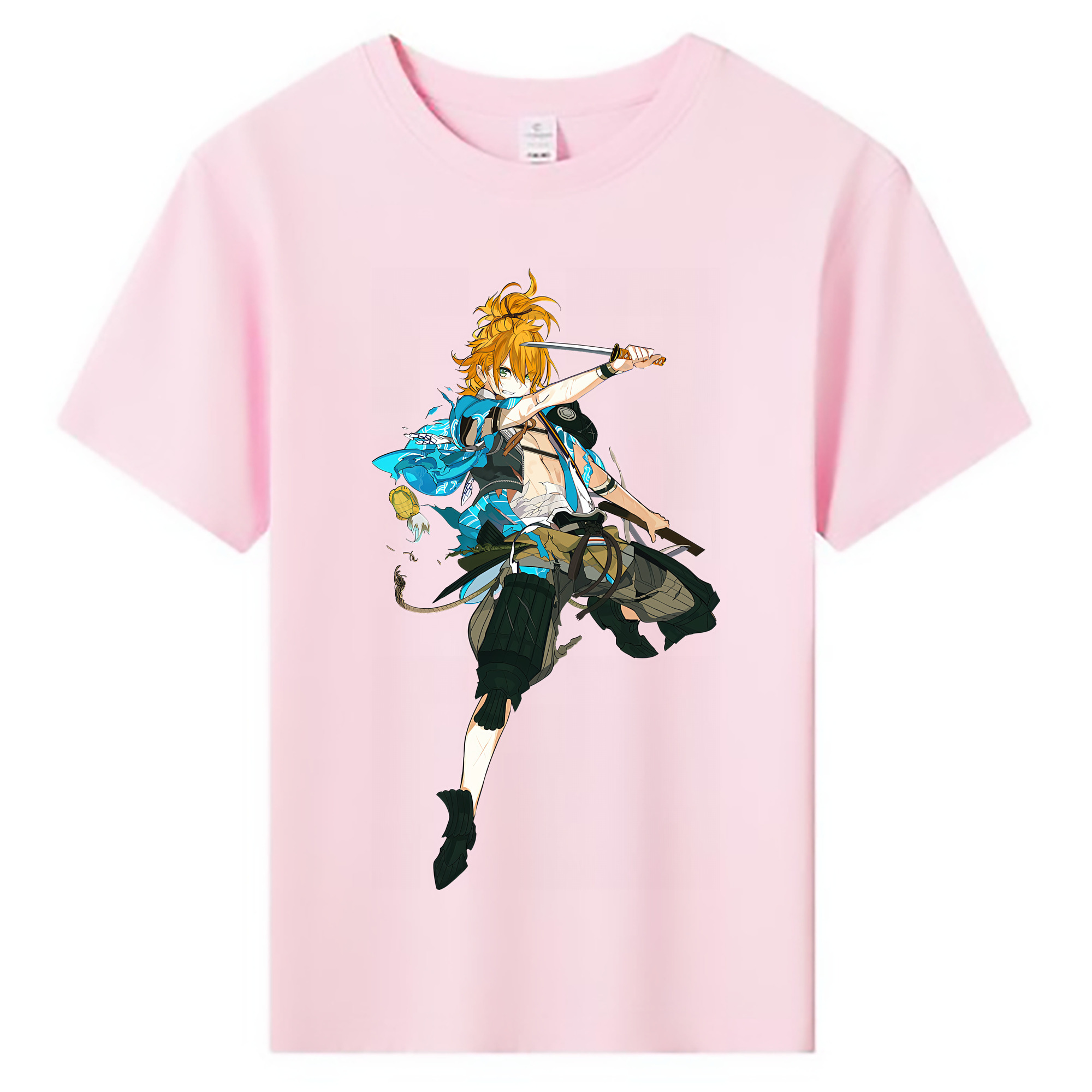 （画像用） 刀剣乱舞 Touken Ranbu 綿100％キッズTシャツ（フロントプリント）