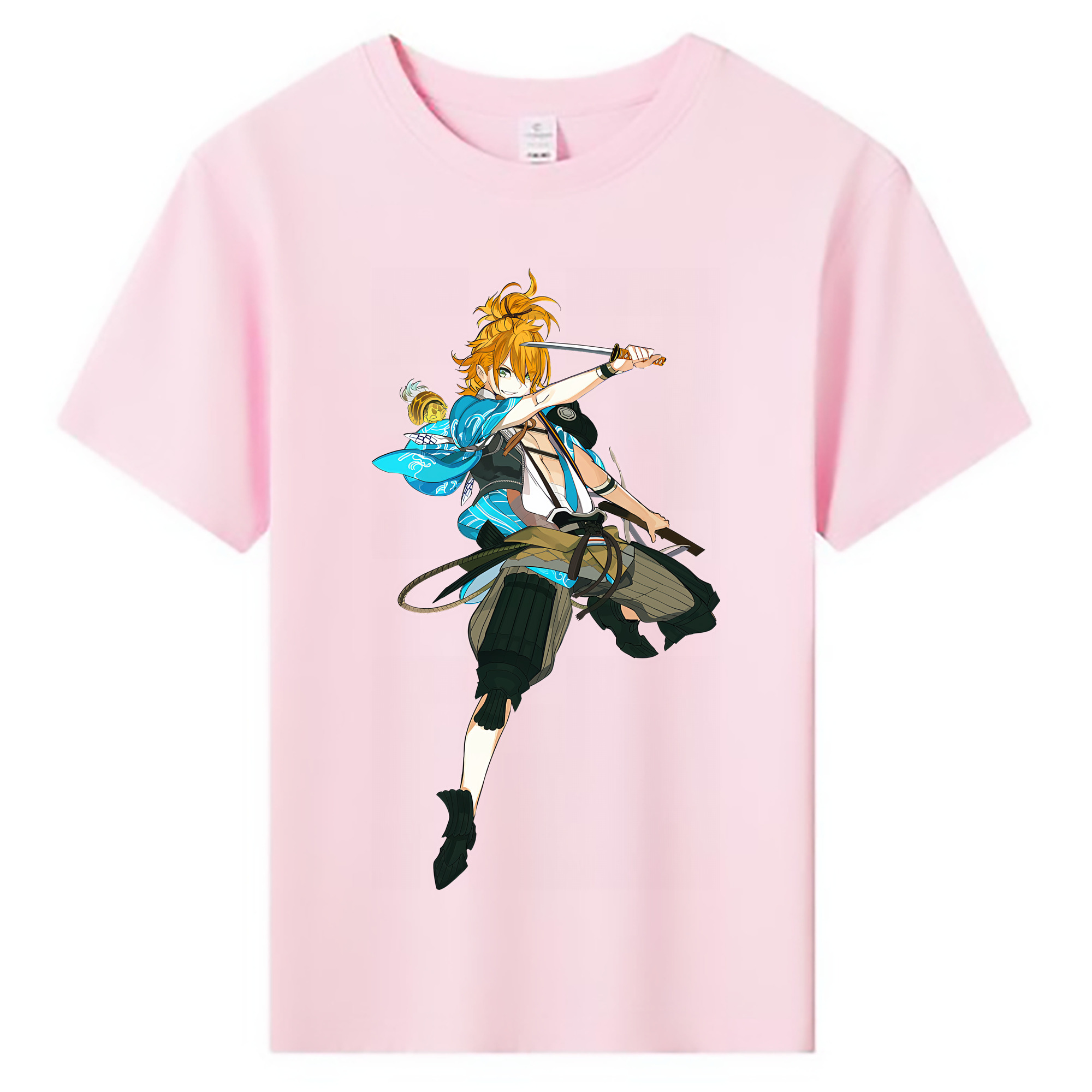（画像用） 刀剣乱舞 Touken Ranbu 綿100％キッズTシャツ（フロントプリント）
