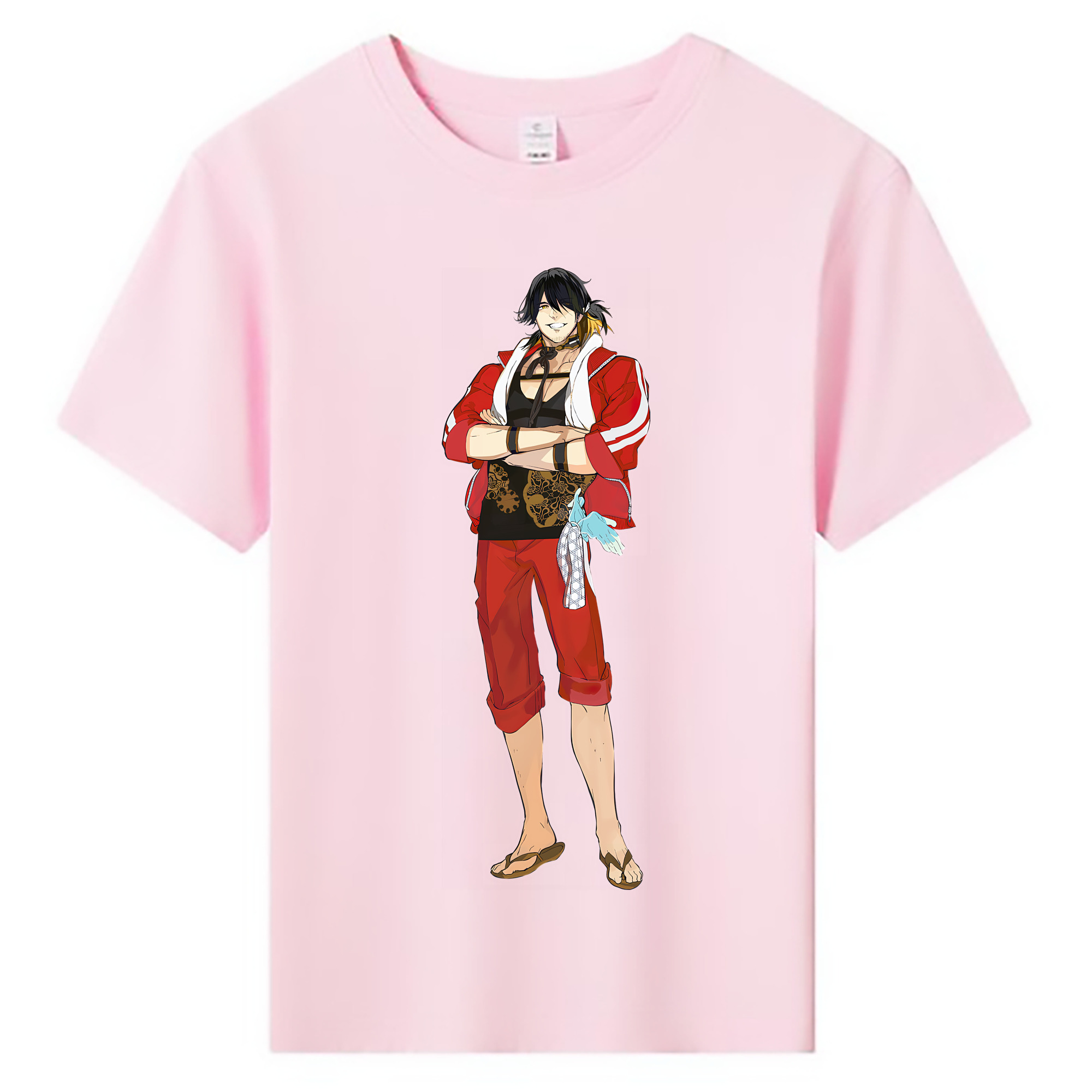 （画像用） 刀剣乱舞 Touken Ranbu 綿100％キッズTシャツ（フロントプリント）