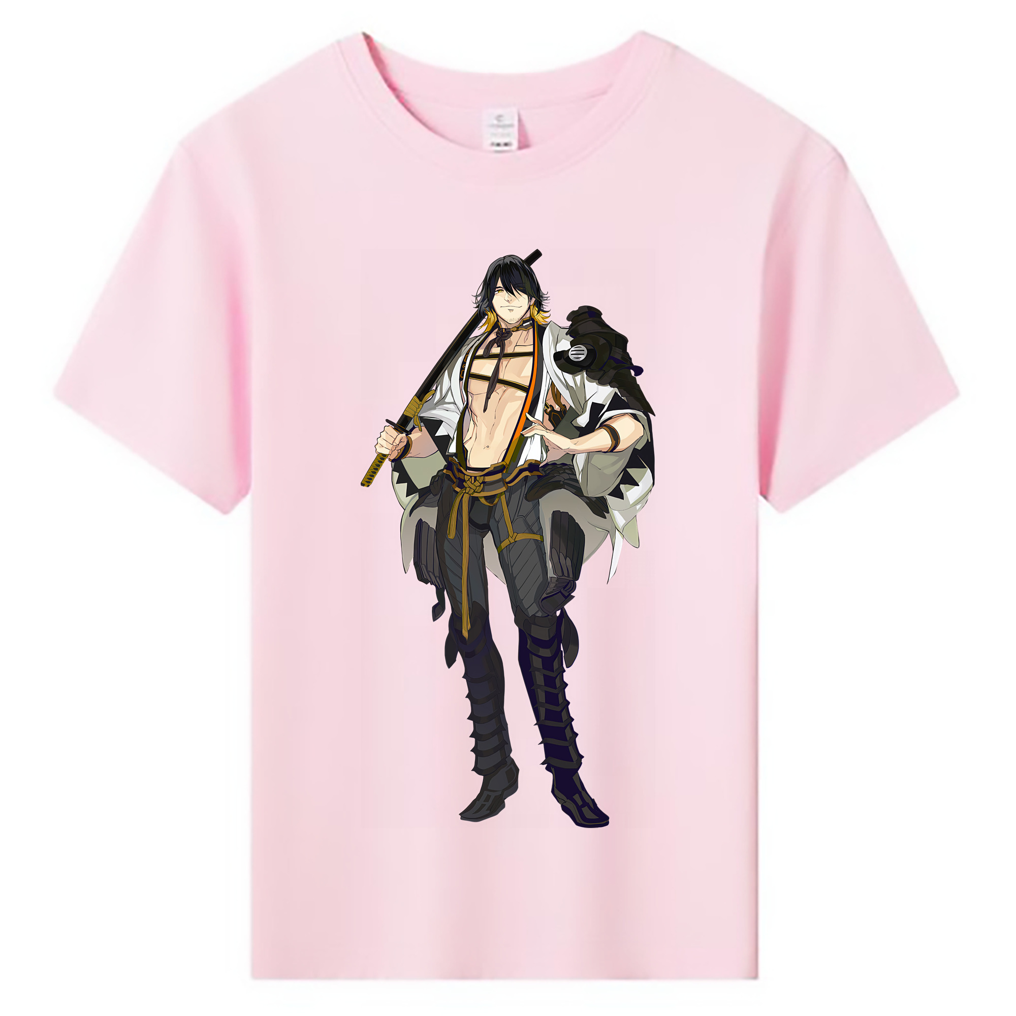 （画像用） 刀剣乱舞 Touken Ranbu 綿100％キッズTシャツ（フロントプリント）