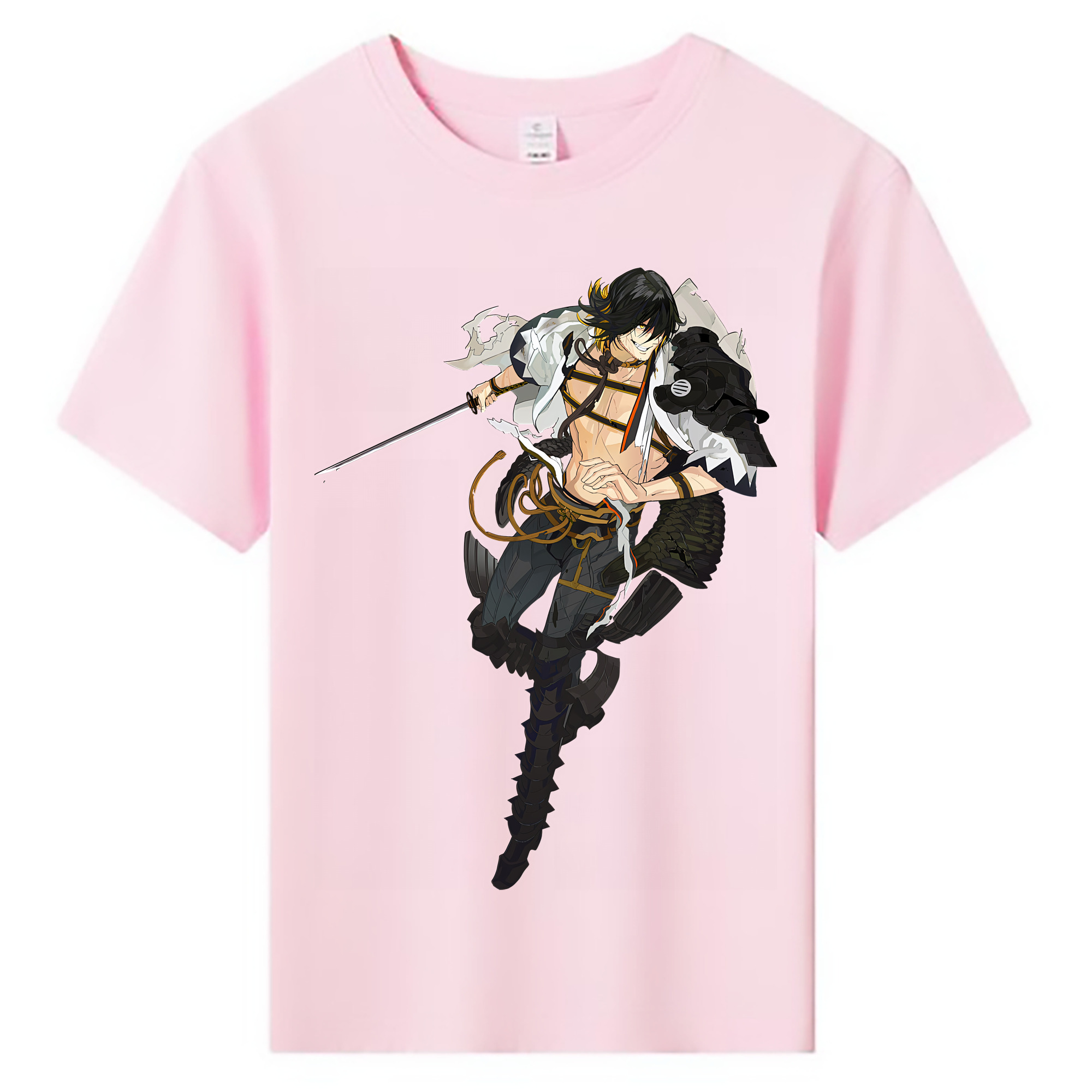 （画像用） 刀剣乱舞 Touken Ranbu 綿100％キッズTシャツ（フロントプリント）