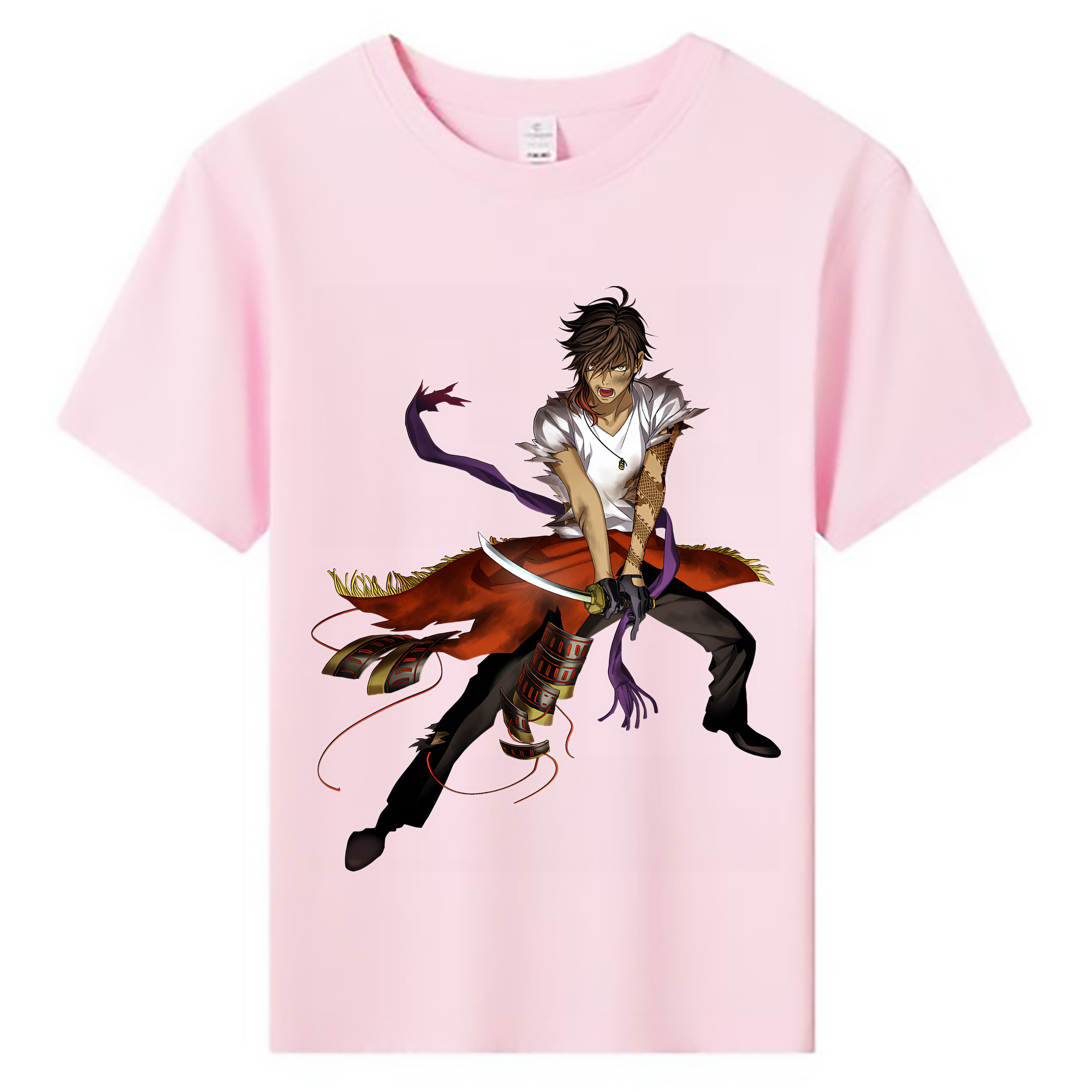 （画像用） 刀剣乱舞 Touken Ranbu 綿100％キッズTシャツ（フロントプリント）