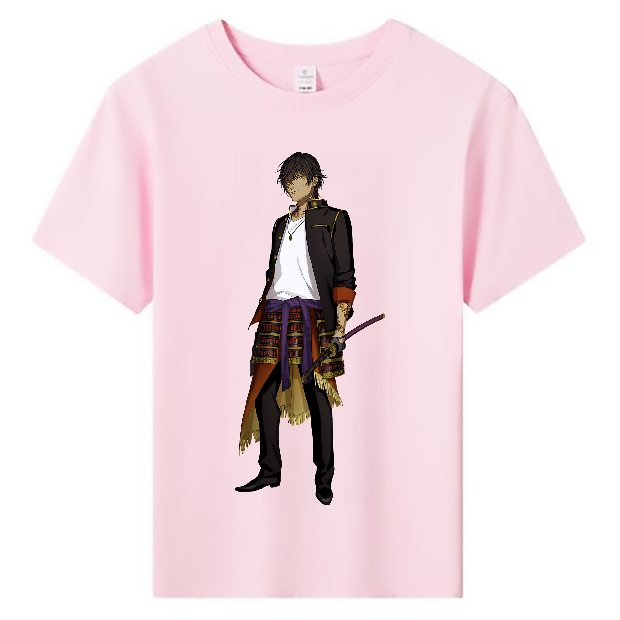 （画像用） 刀剣乱舞 Touken Ranbu 綿100％キッズTシャツ（フロントプリント）