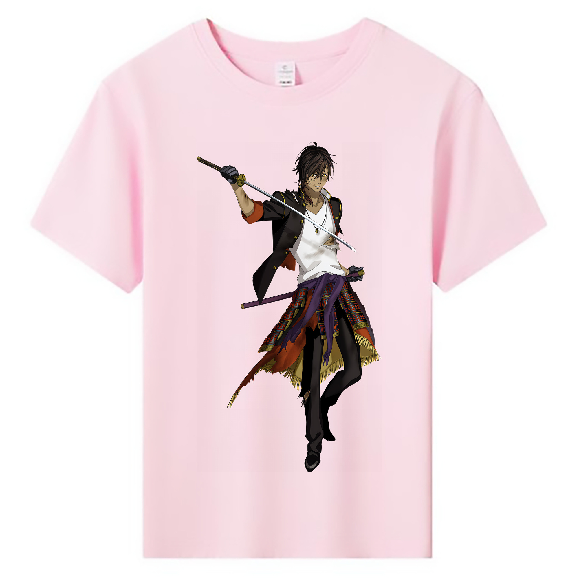 （画像用） 刀剣乱舞 Touken Ranbu 綿100％キッズTシャツ（フロントプリント）