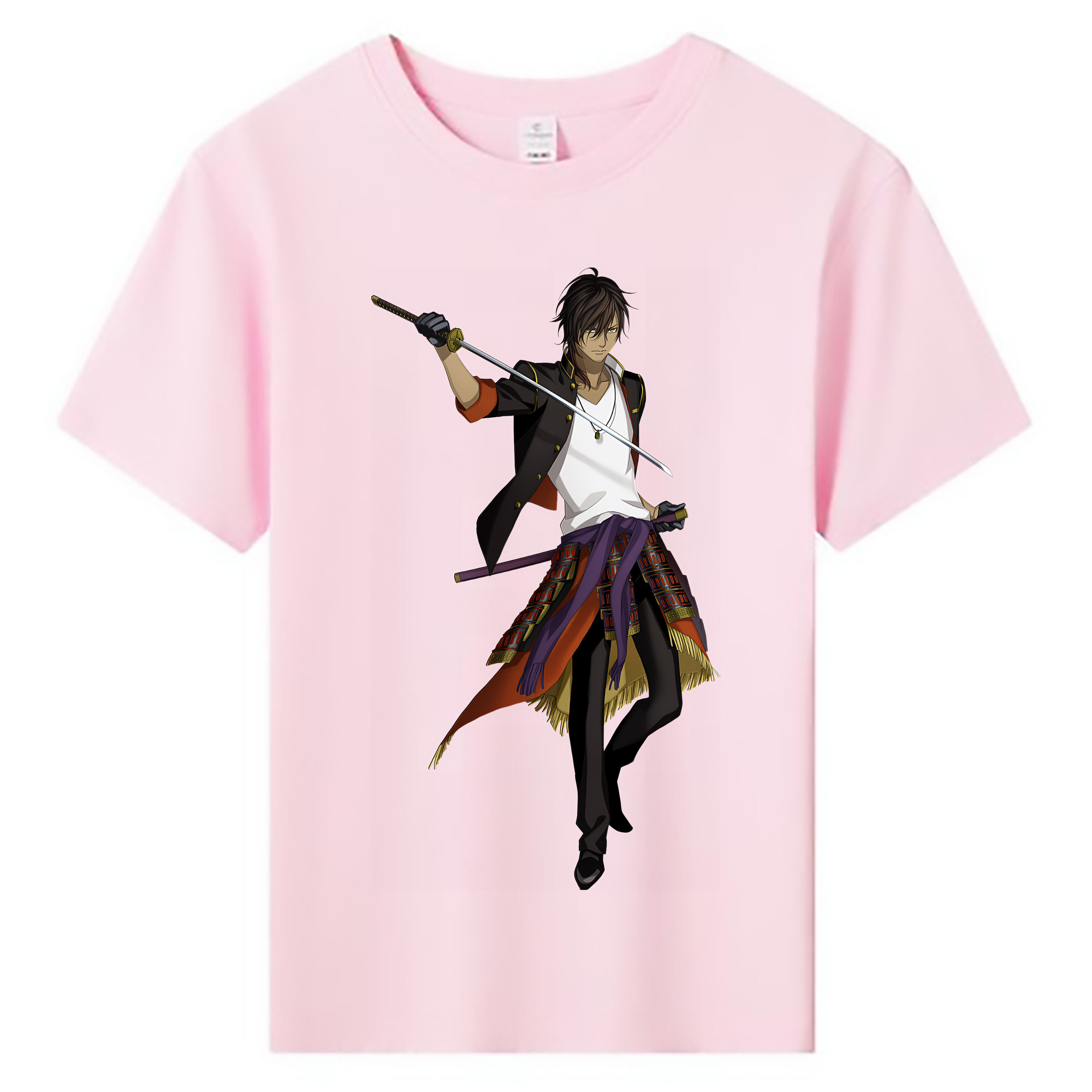 （画像用） 刀剣乱舞 Touken Ranbu 綿100％キッズTシャツ（フロントプリント）