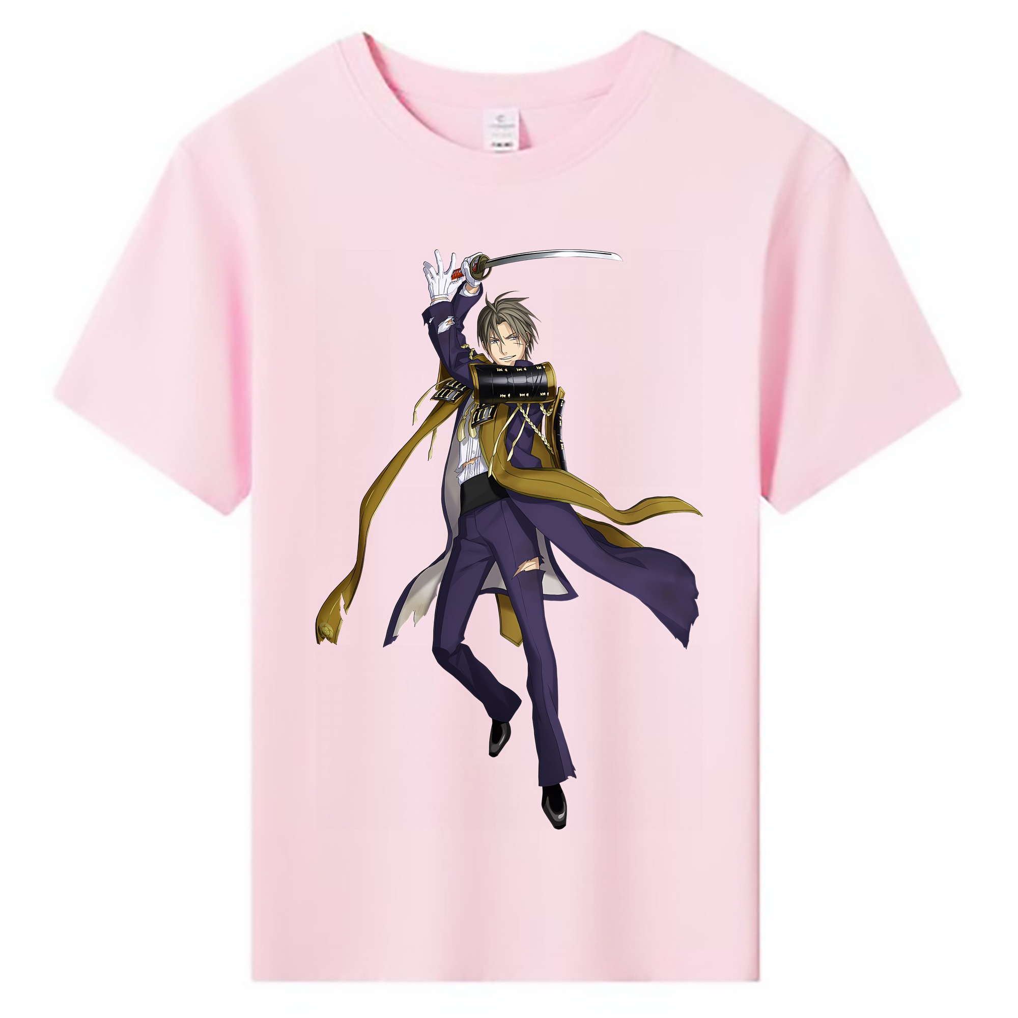 （画像用） 刀剣乱舞 Touken Ranbu 綿100％キッズTシャツ（フロントプリント）