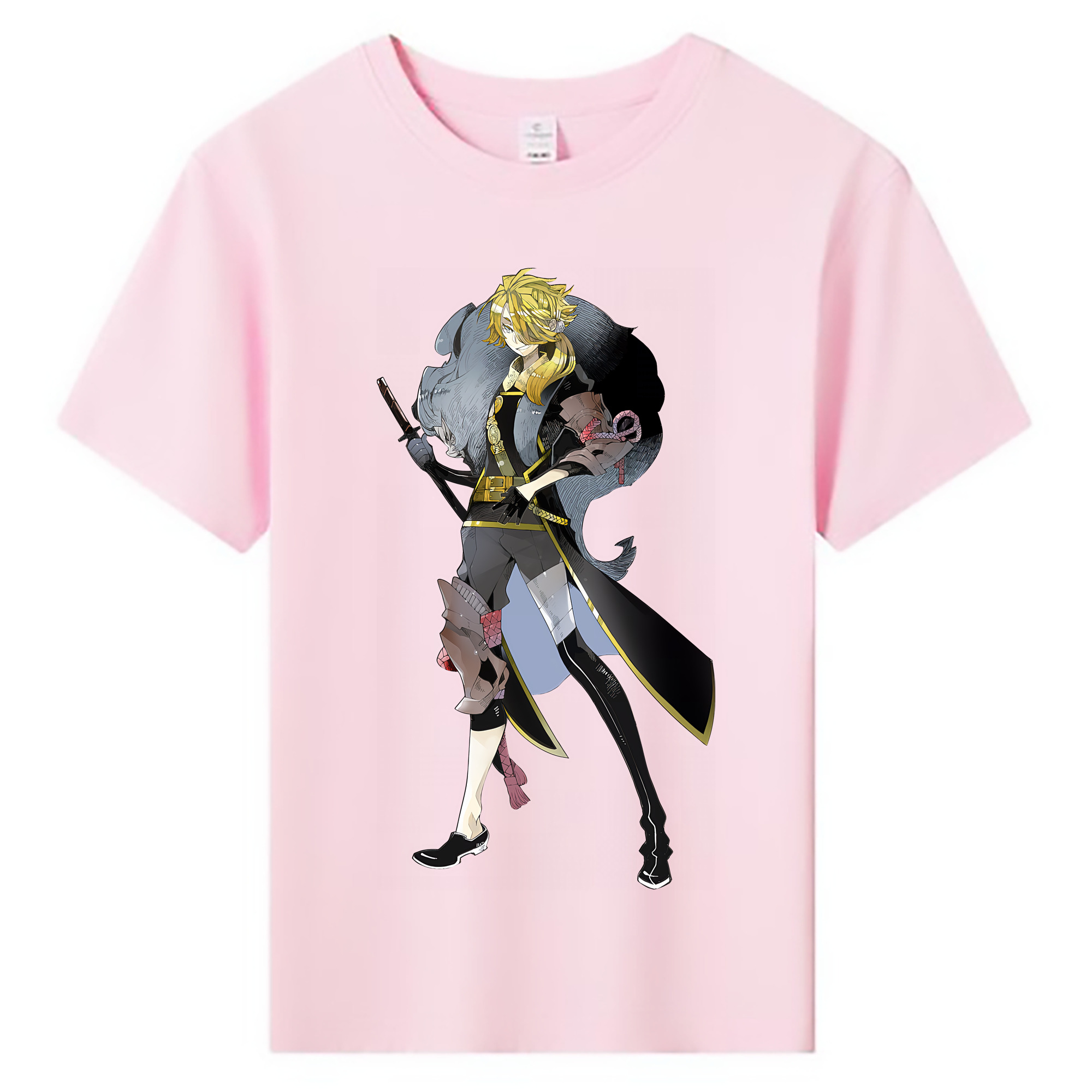 （画像用） 刀剣乱舞 Touken Ranbu 綿100％キッズTシャツ（フロントプリント）