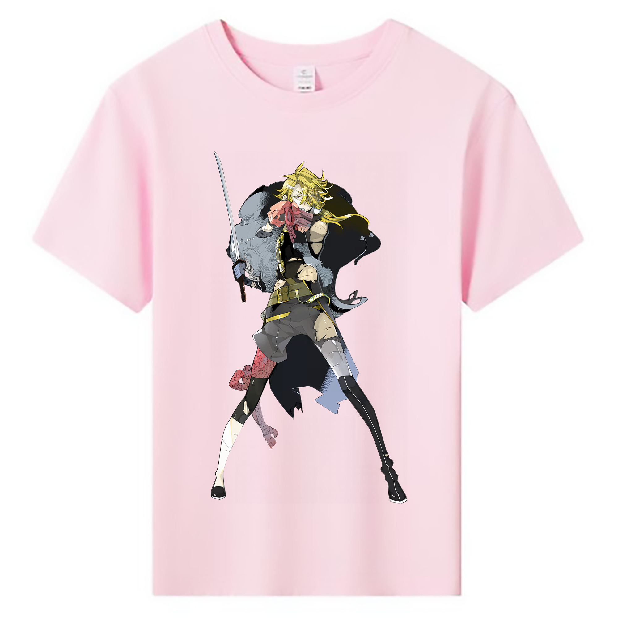 （画像用） 刀剣乱舞 Touken Ranbu 綿100％キッズTシャツ（フロントプリント）