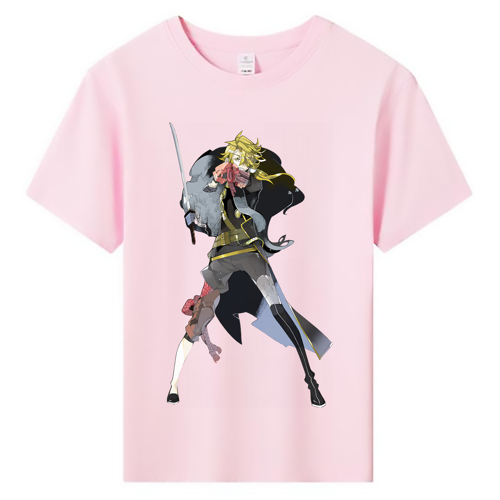 （画像用） 刀剣乱舞 Touken Ranbu 綿100％キッズTシャツ（フロントプリント）
