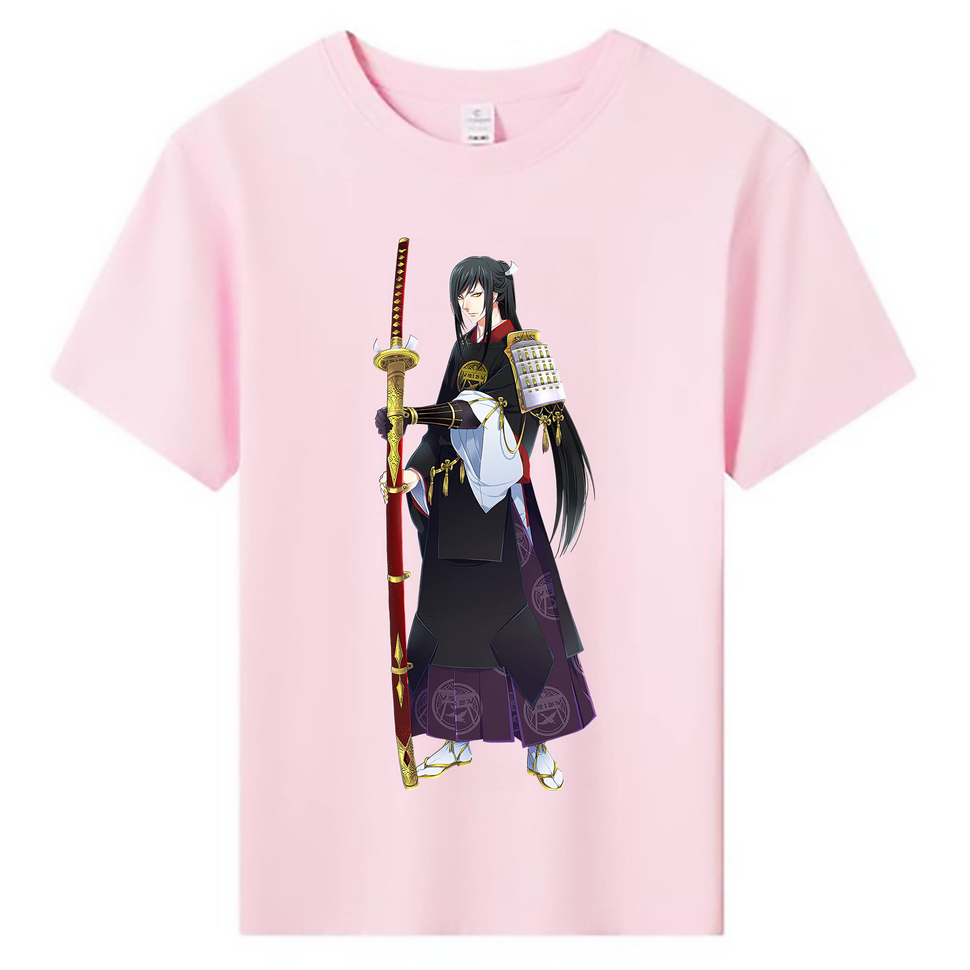 （画像用） 刀剣乱舞 Touken Ranbu 綿100％キッズTシャツ（フロントプリント）