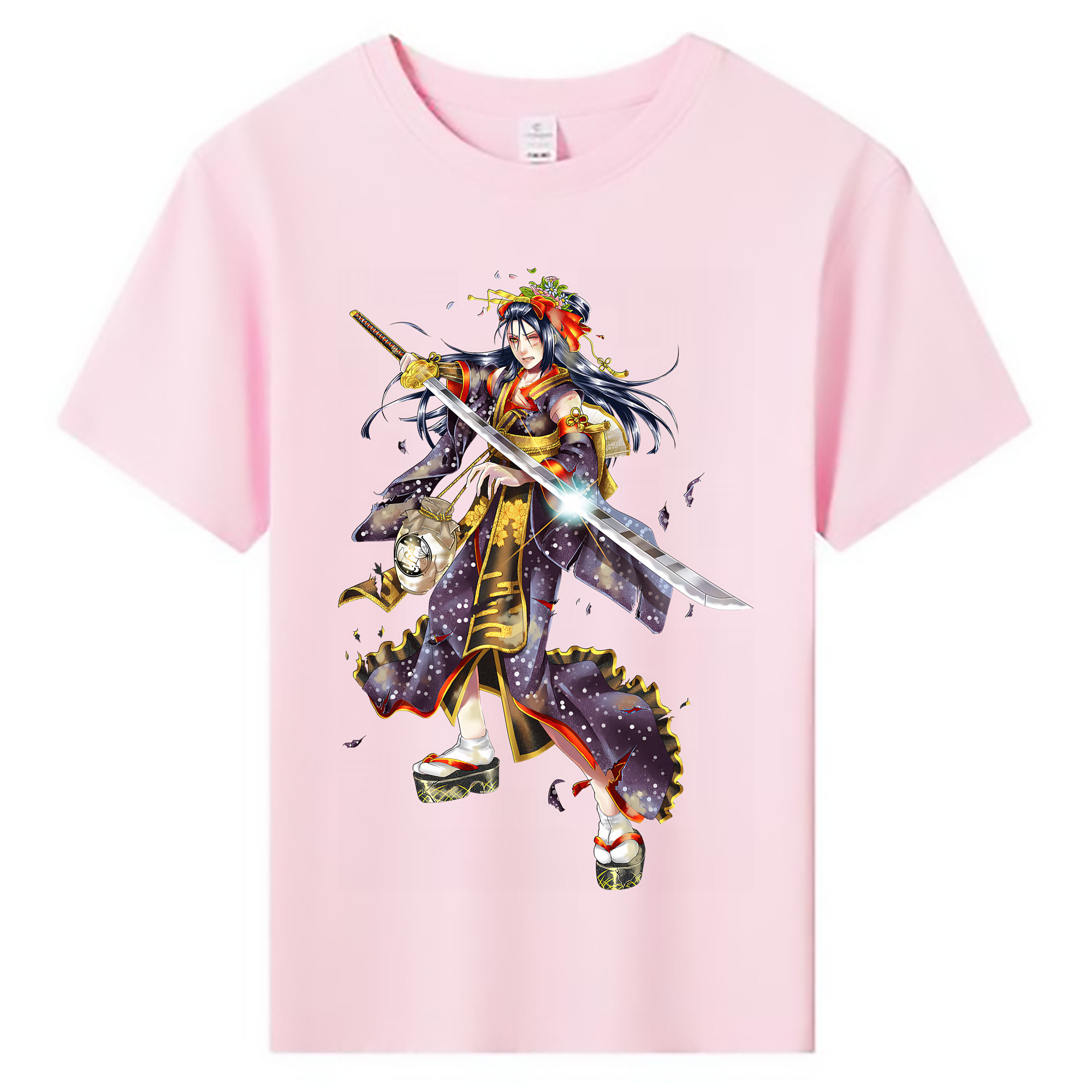 （画像用） 刀剣乱舞 Touken Ranbu 綿100％キッズTシャツ（フロントプリント）