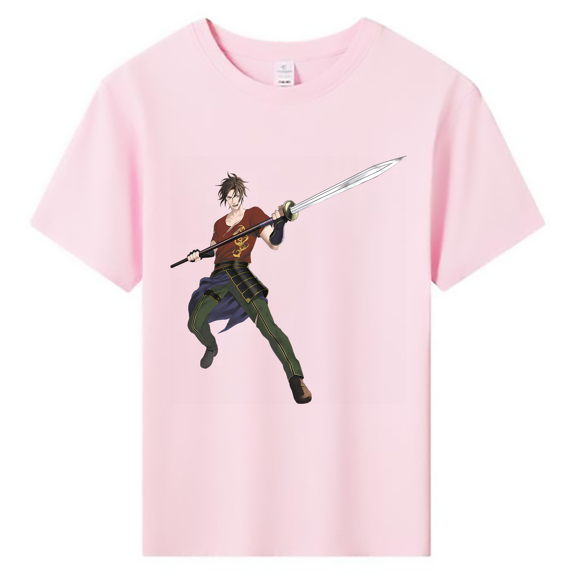 （画像用） 刀剣乱舞 Touken Ranbu 綿100％キッズTシャツ（フロントプリント）