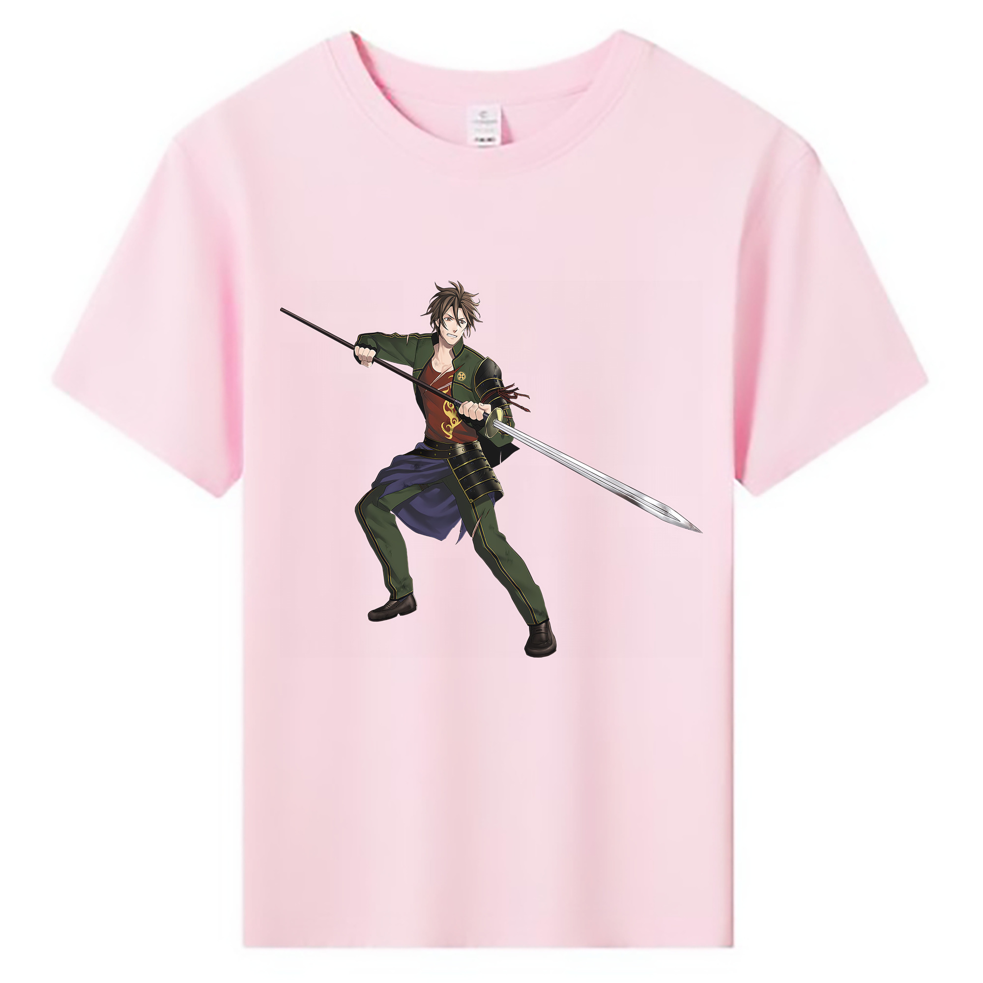 （画像用） 刀剣乱舞 Touken Ranbu 綿100％キッズTシャツ（フロントプリント）