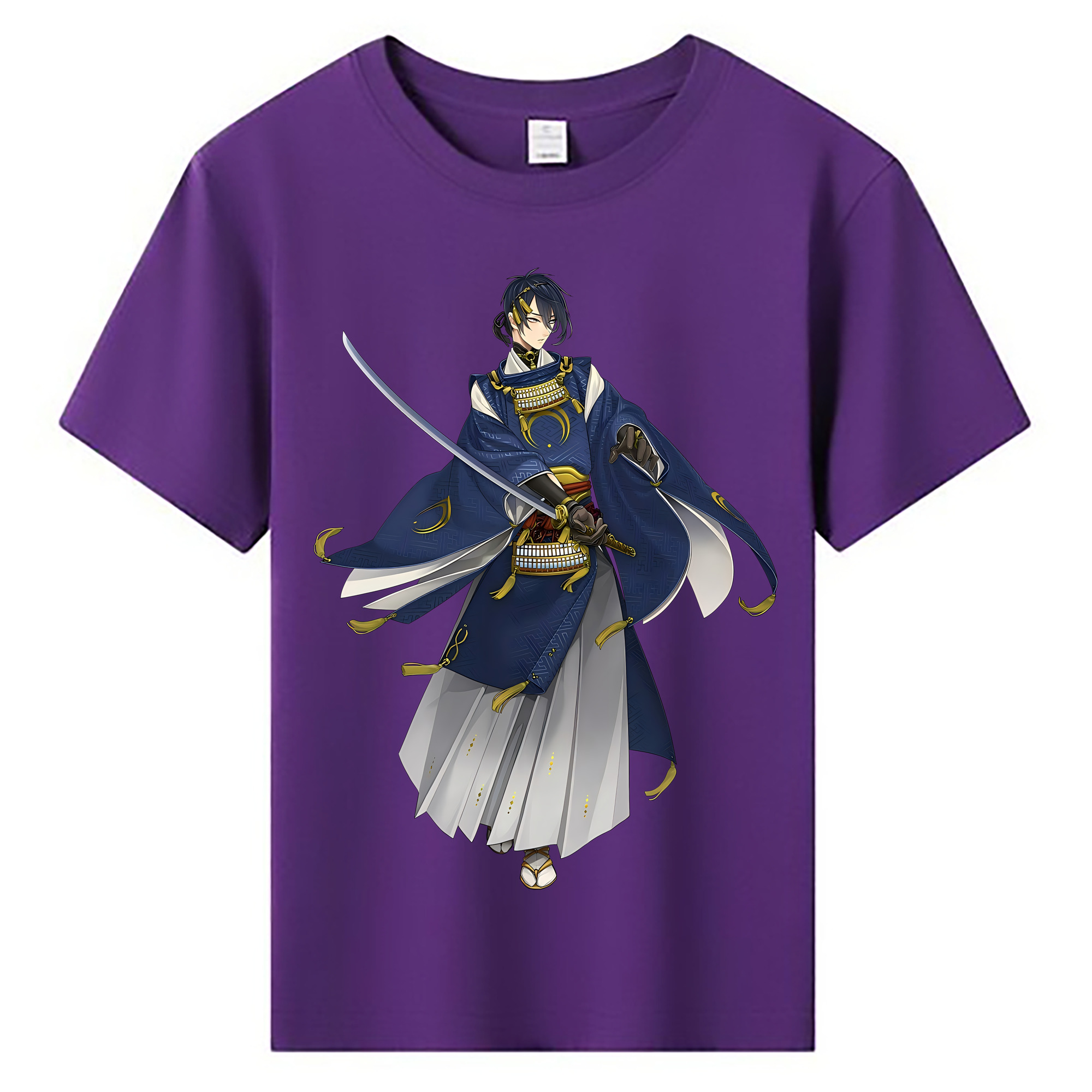（画像用） 刀剣乱舞 Touken Ranbu 綿100％キッズTシャツ（フロントプリント）