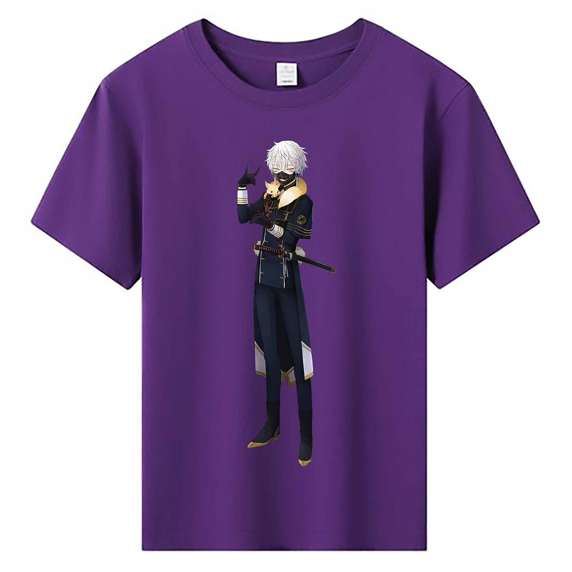 （画像用） 刀剣乱舞 Touken Ranbu 綿100％キッズTシャツ（フロントプリント）
