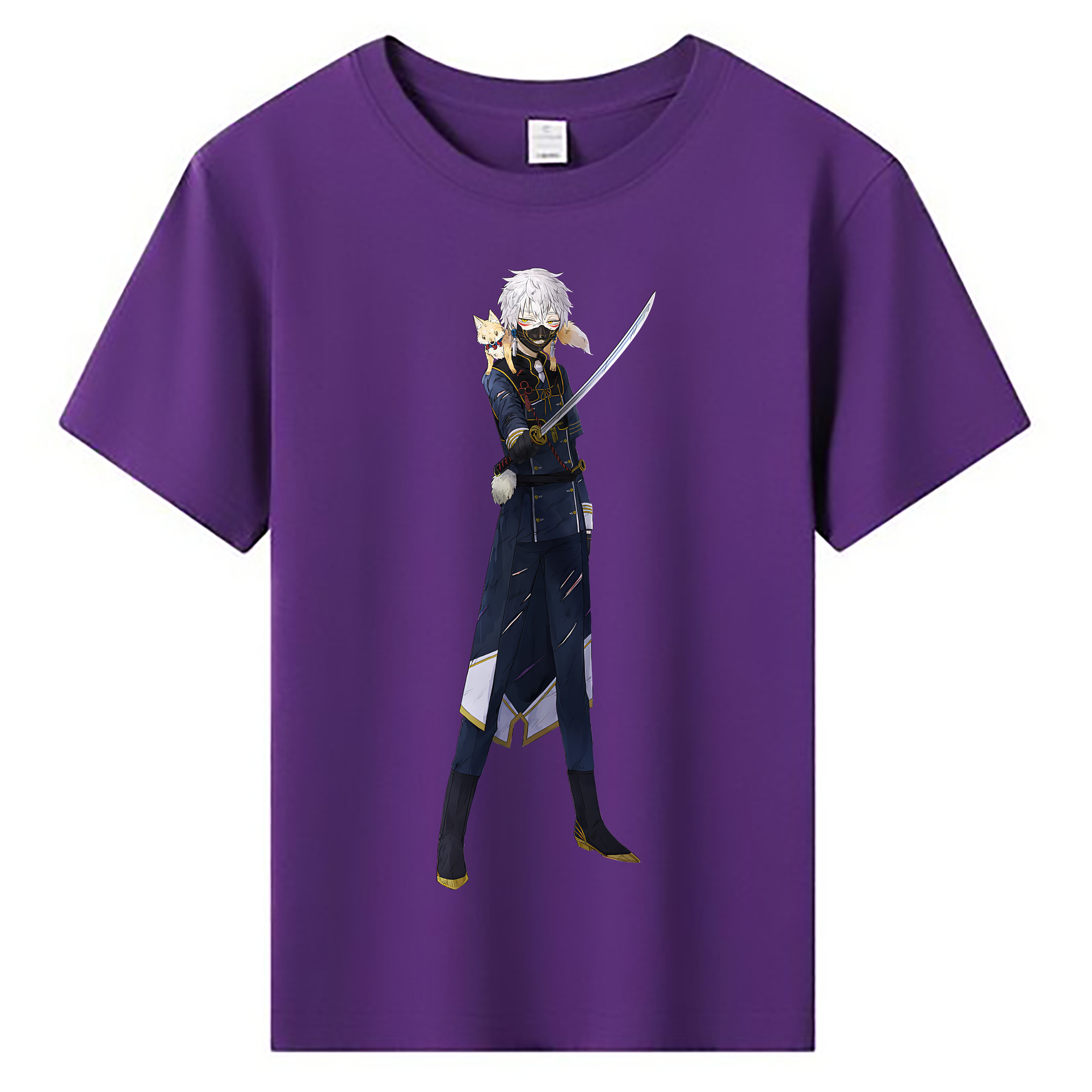 （画像用） 刀剣乱舞 Touken Ranbu 綿100％キッズTシャツ（フロントプリント）