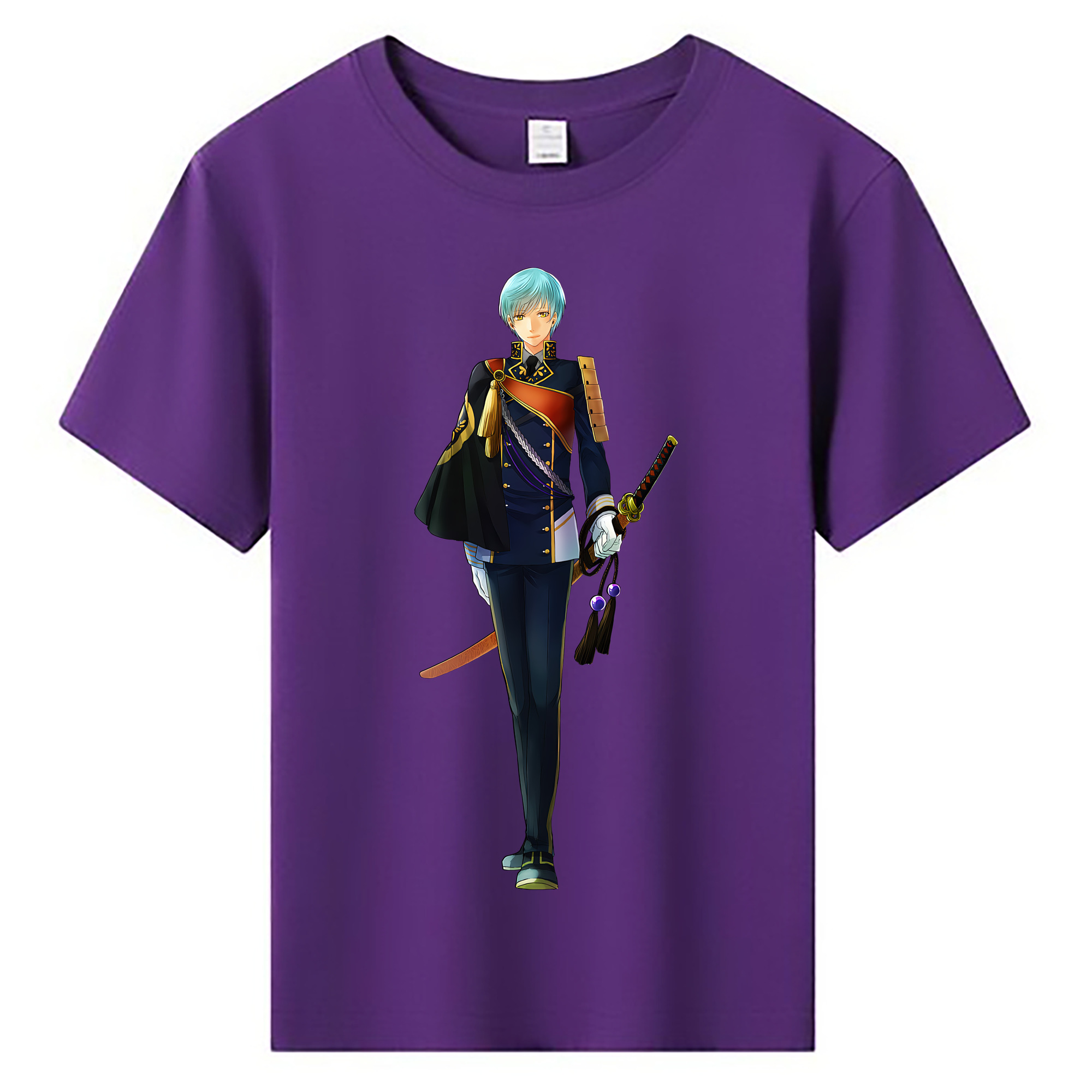 （画像用） 刀剣乱舞 Touken Ranbu 綿100％キッズTシャツ（フロントプリント）